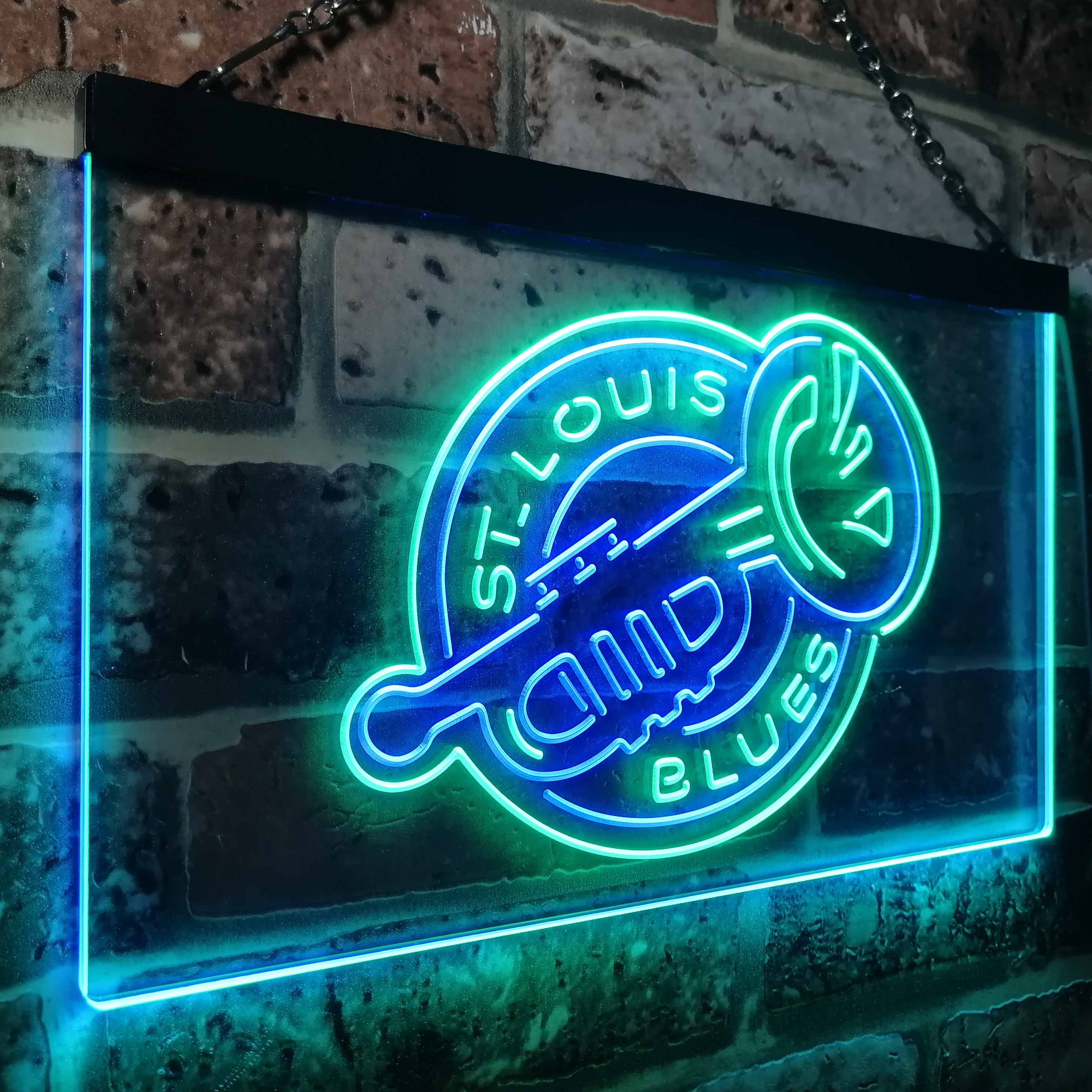 St Louis Blues Ice Hockey Neon-Like LED Sign - ProLedSign