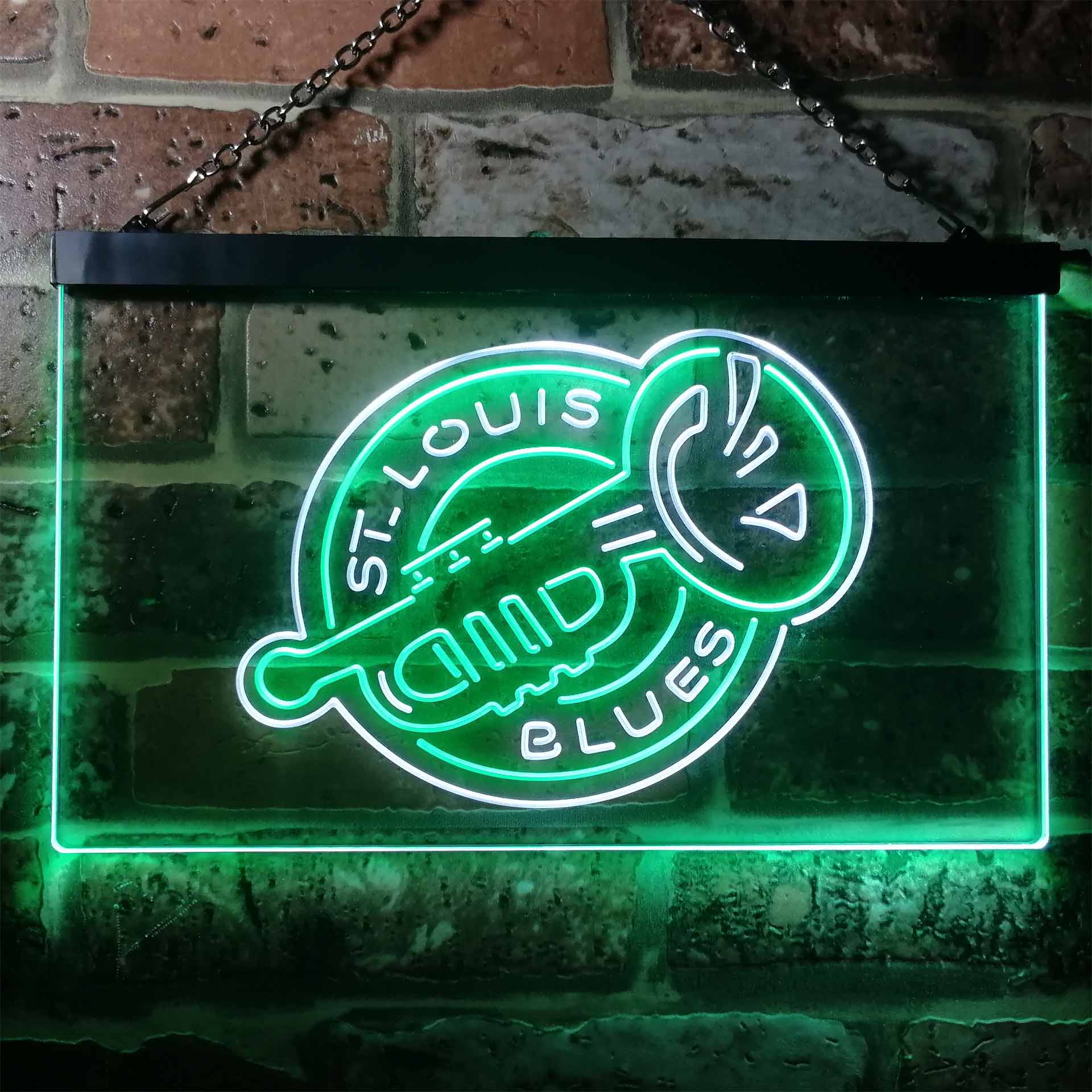 St Louis Blues Ice Hockey Neon-Like LED Sign - ProLedSign