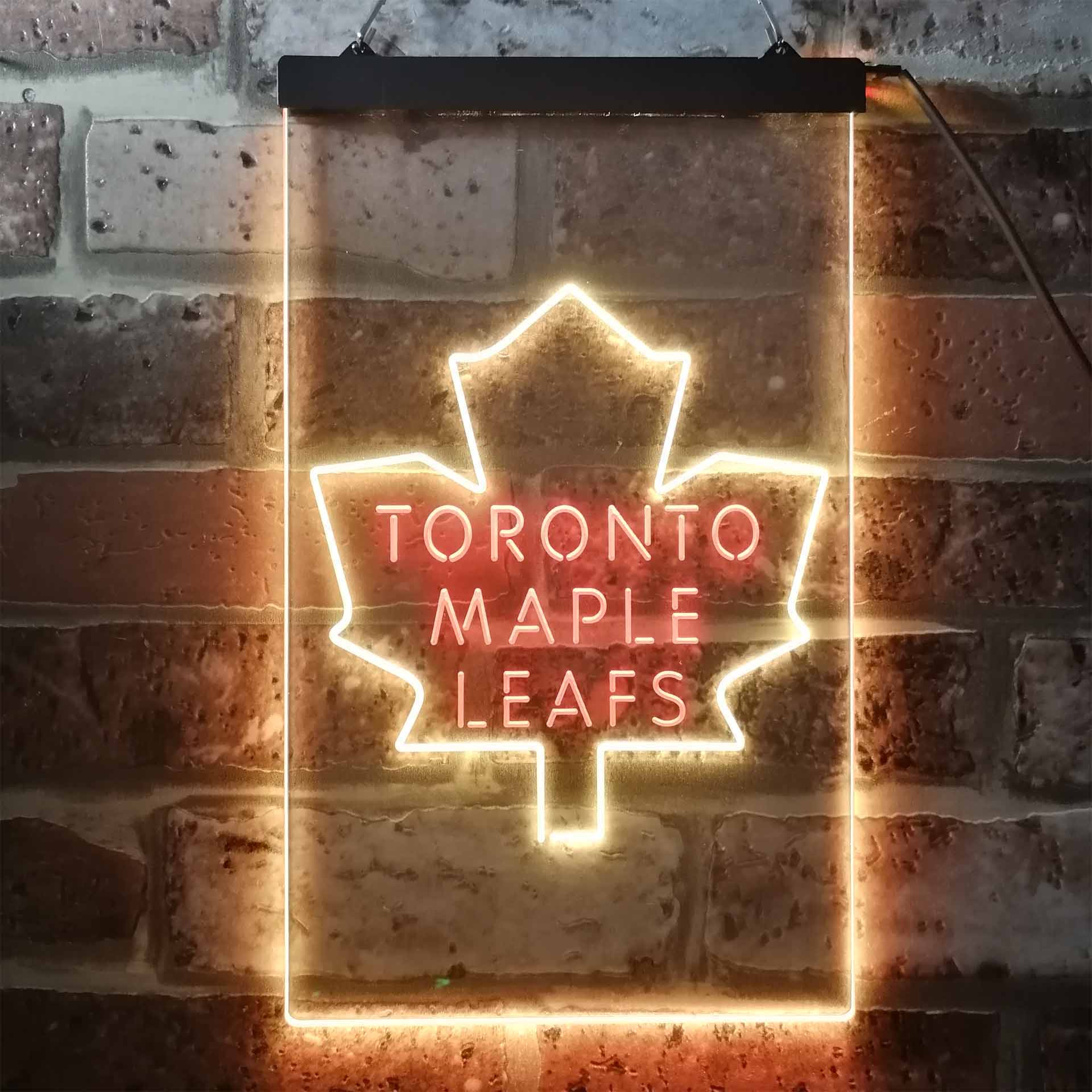 Toronto Maple Leafs Ice Hockey Neon-Like LED Sign - ProLedSign