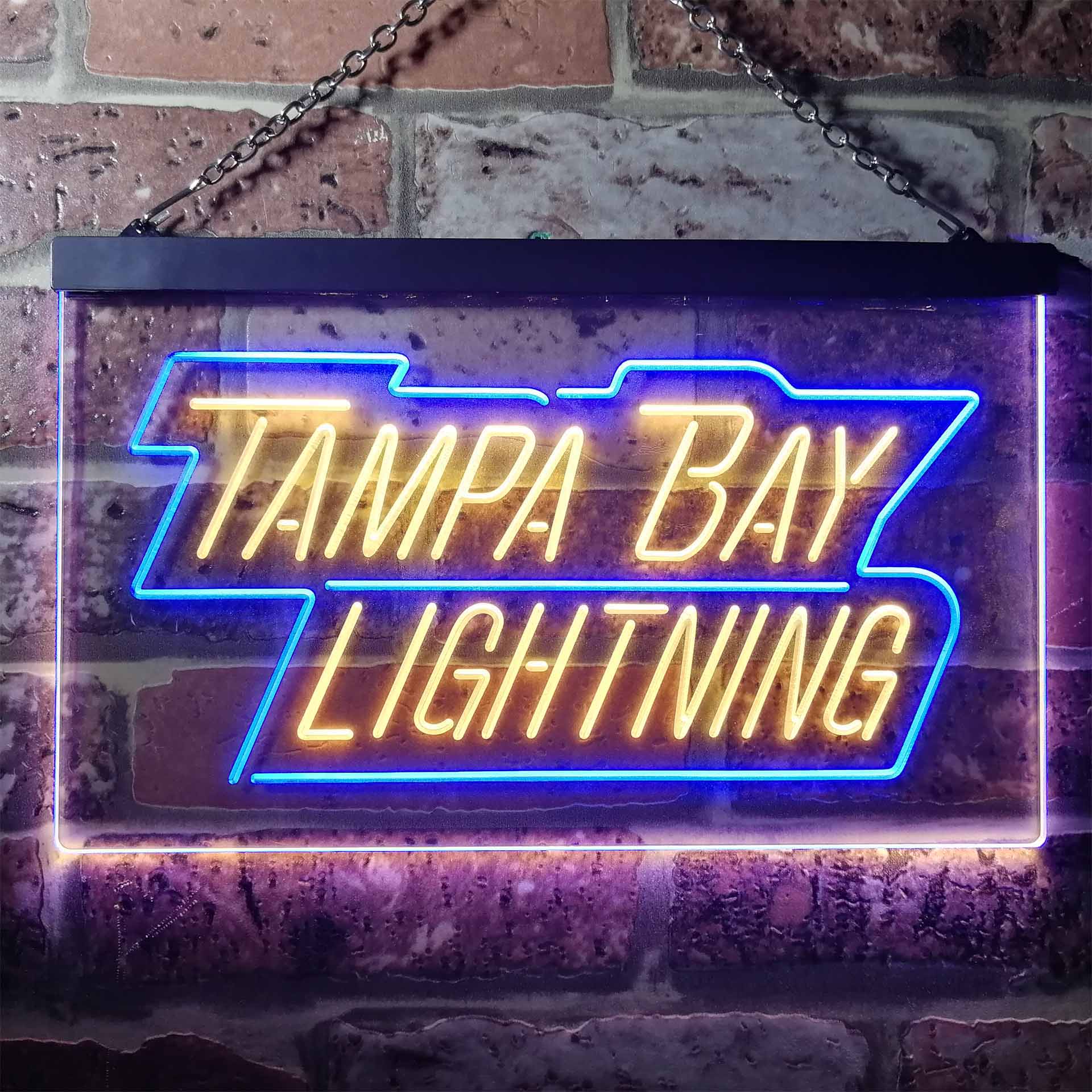 Tampa Bay Sport Team Lightning Script Neon-like LED Sign on sale!