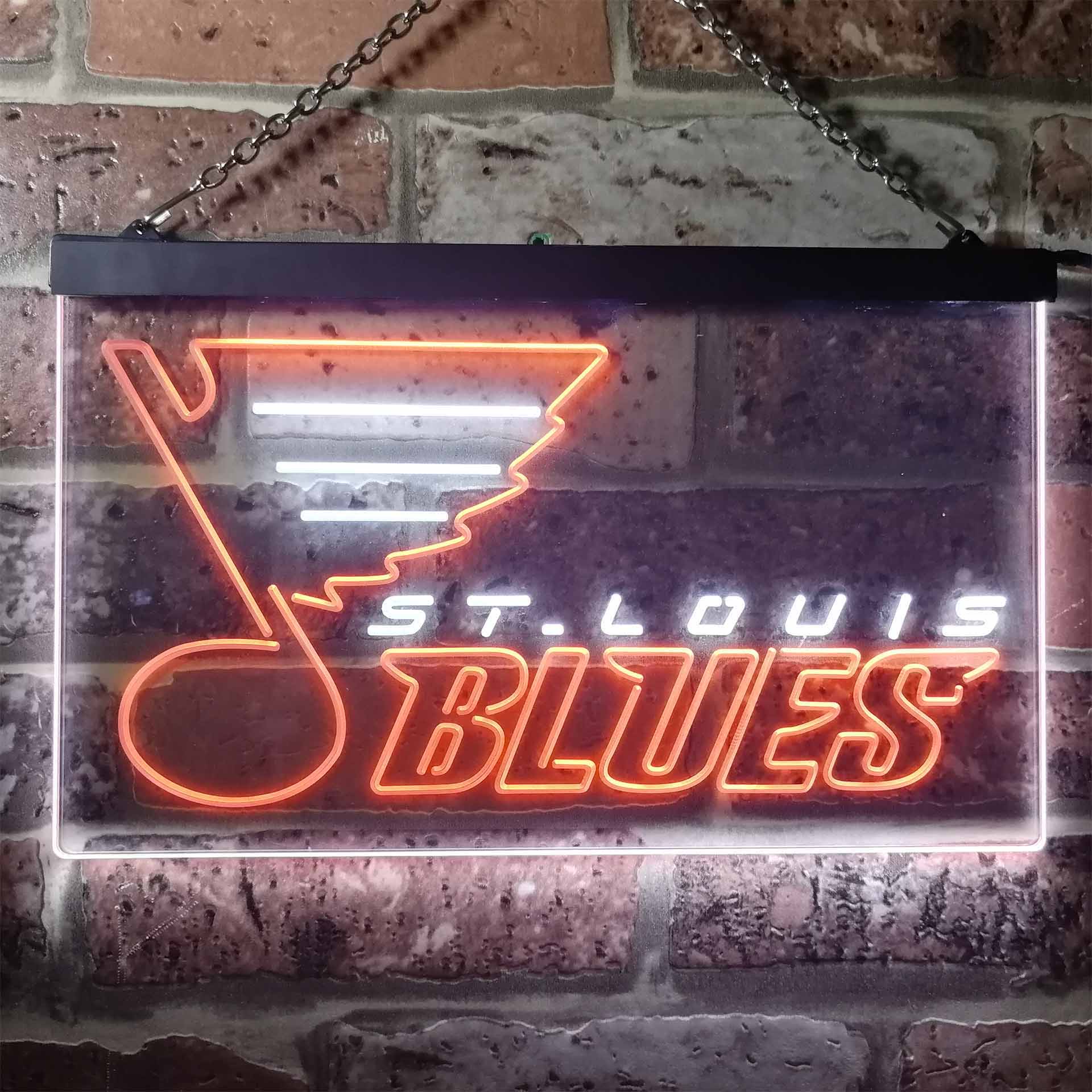 Saint St. Louis Blues 20"x16" Neon Light Lamp Sign With