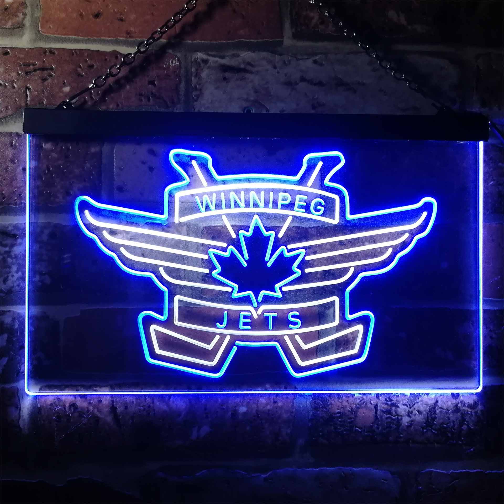 Winnipeg Jets Ice Hockey Neon-Like LED Sign - ProLedSign