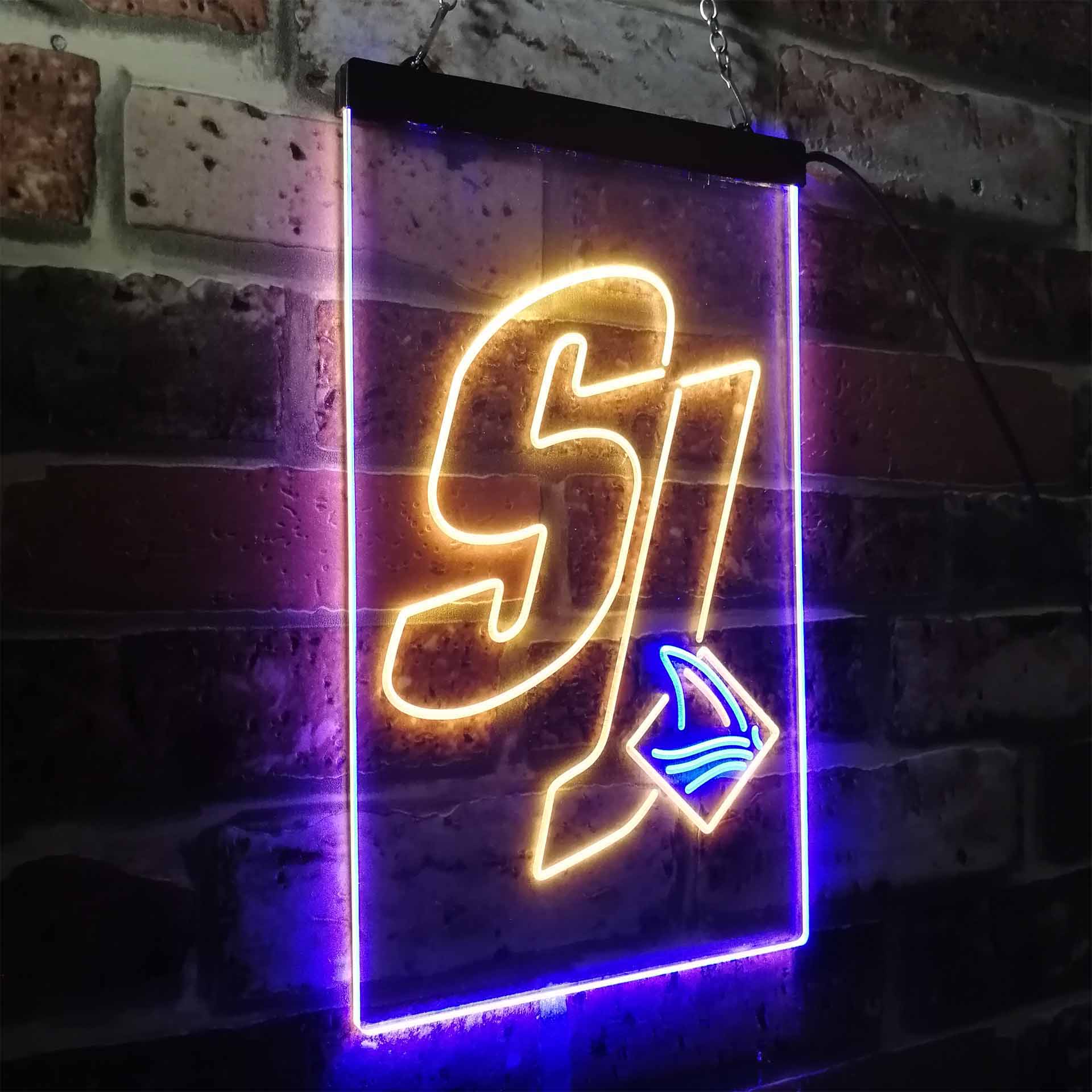 San Jose Sharks Neon-Like LED Sign - ProLedSign