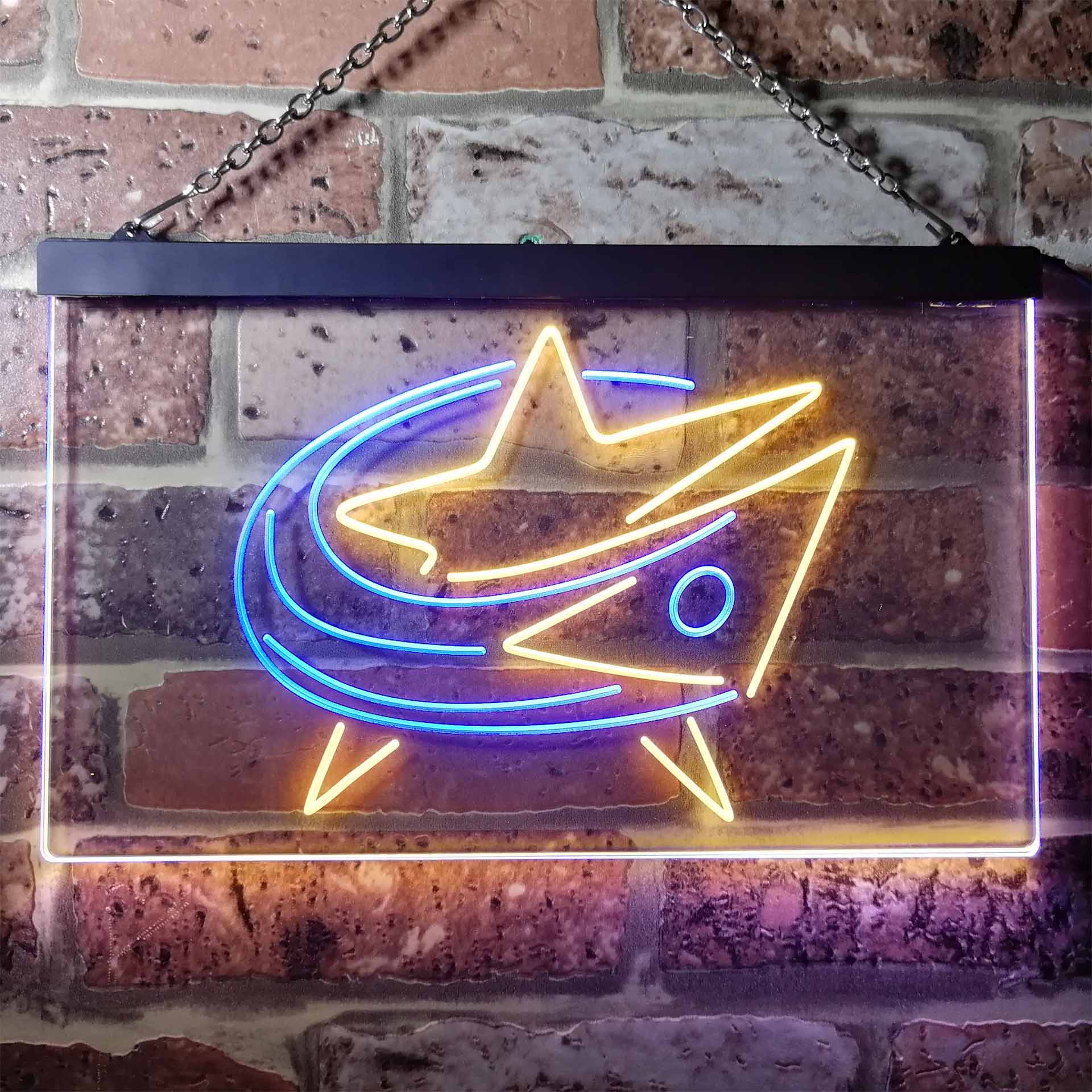 Columbus Blue Jackets Neon-Like LED Sign