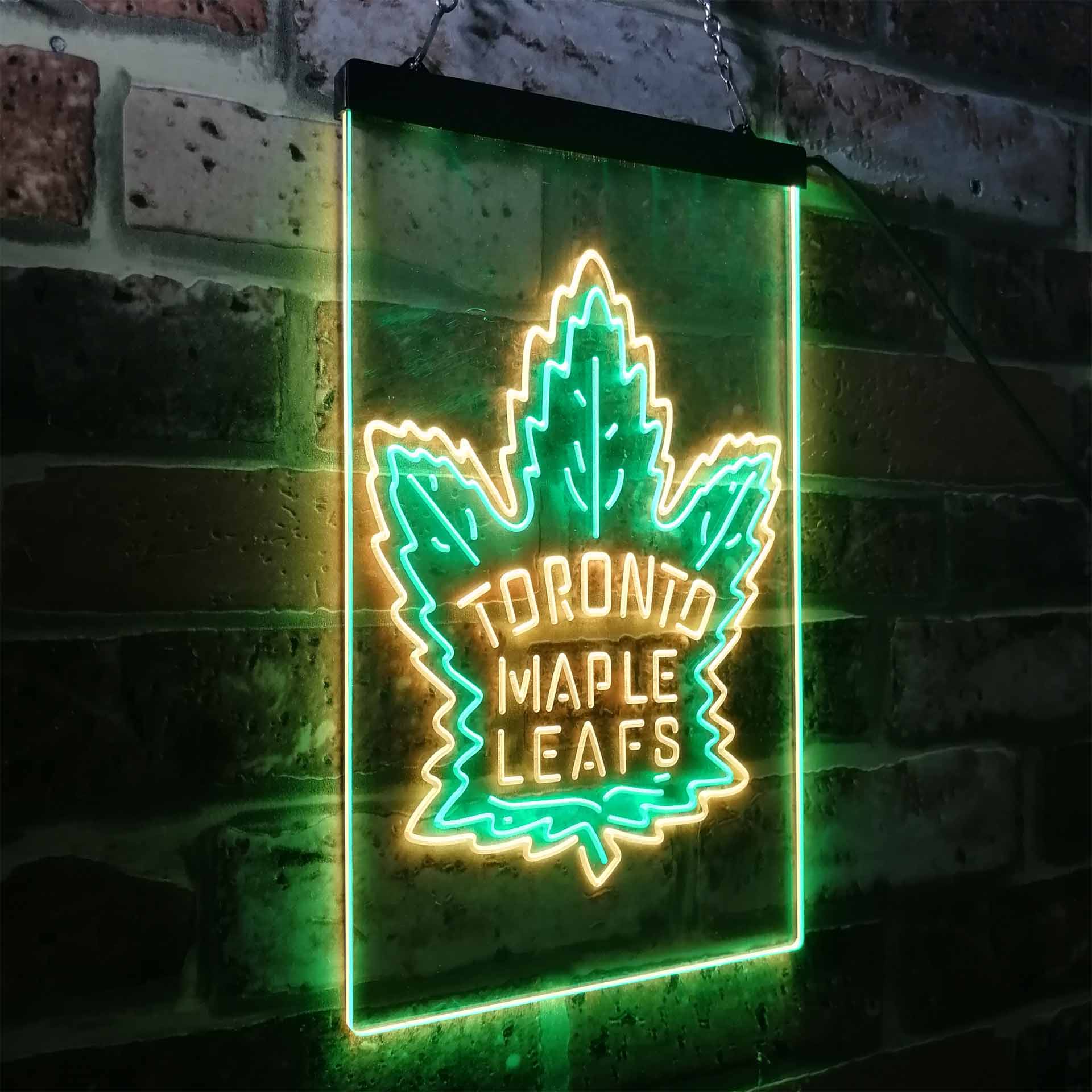 Toronto Maple Leafs 14 x 22 Neolite LED Rectangle Wall Sign