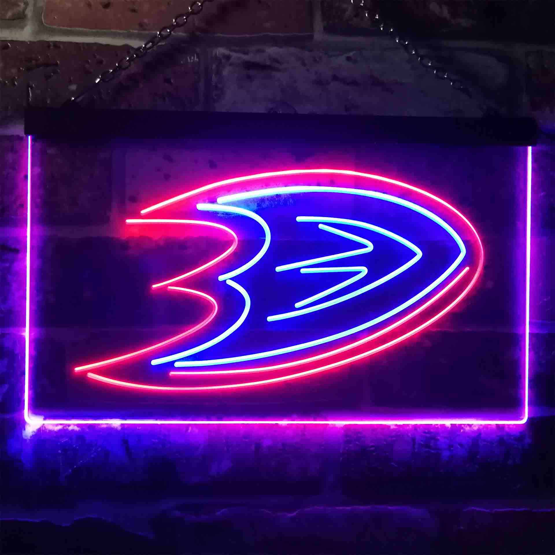 Anaheim Ducks Neon-Like LED Sign - ProLedSign