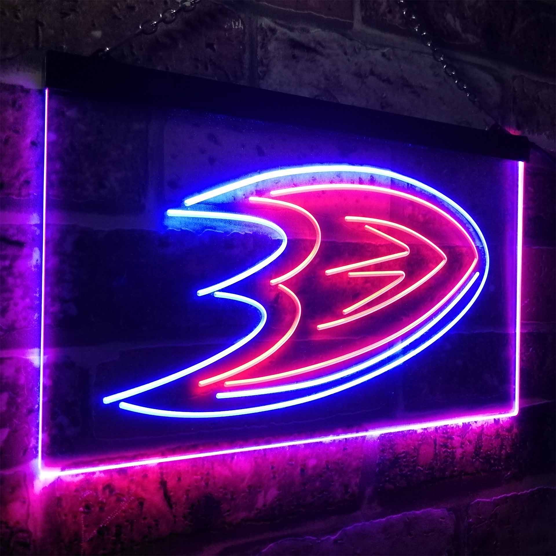Anaheim Ducks Neon-Like LED Sign - ProLedSign
