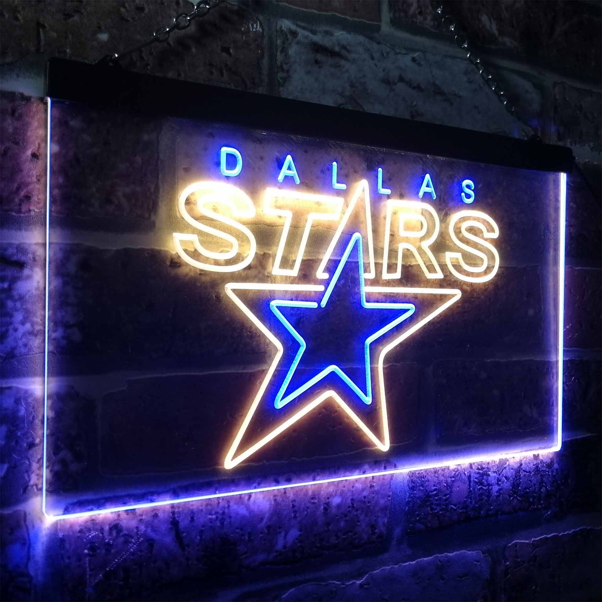 Dallas Stars Neon-Like LED Sign - ProLedSign