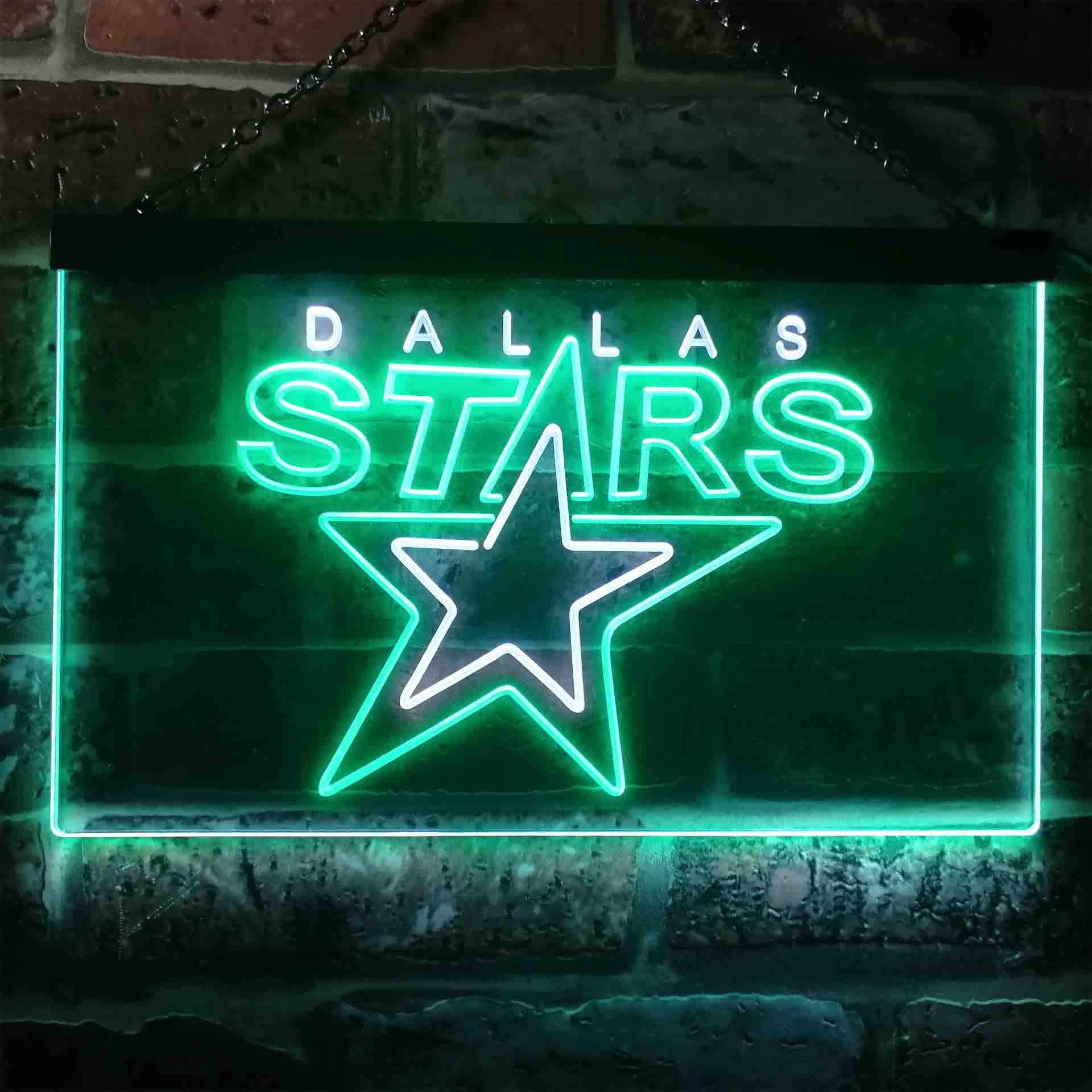 Dallas Stars Neon-Like LED Sign