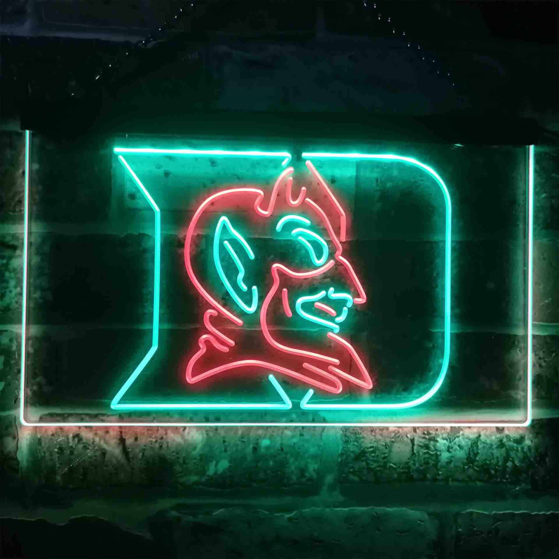 Duke Sport Team Basketball Dual Color LED Neon Sign ProLedSign