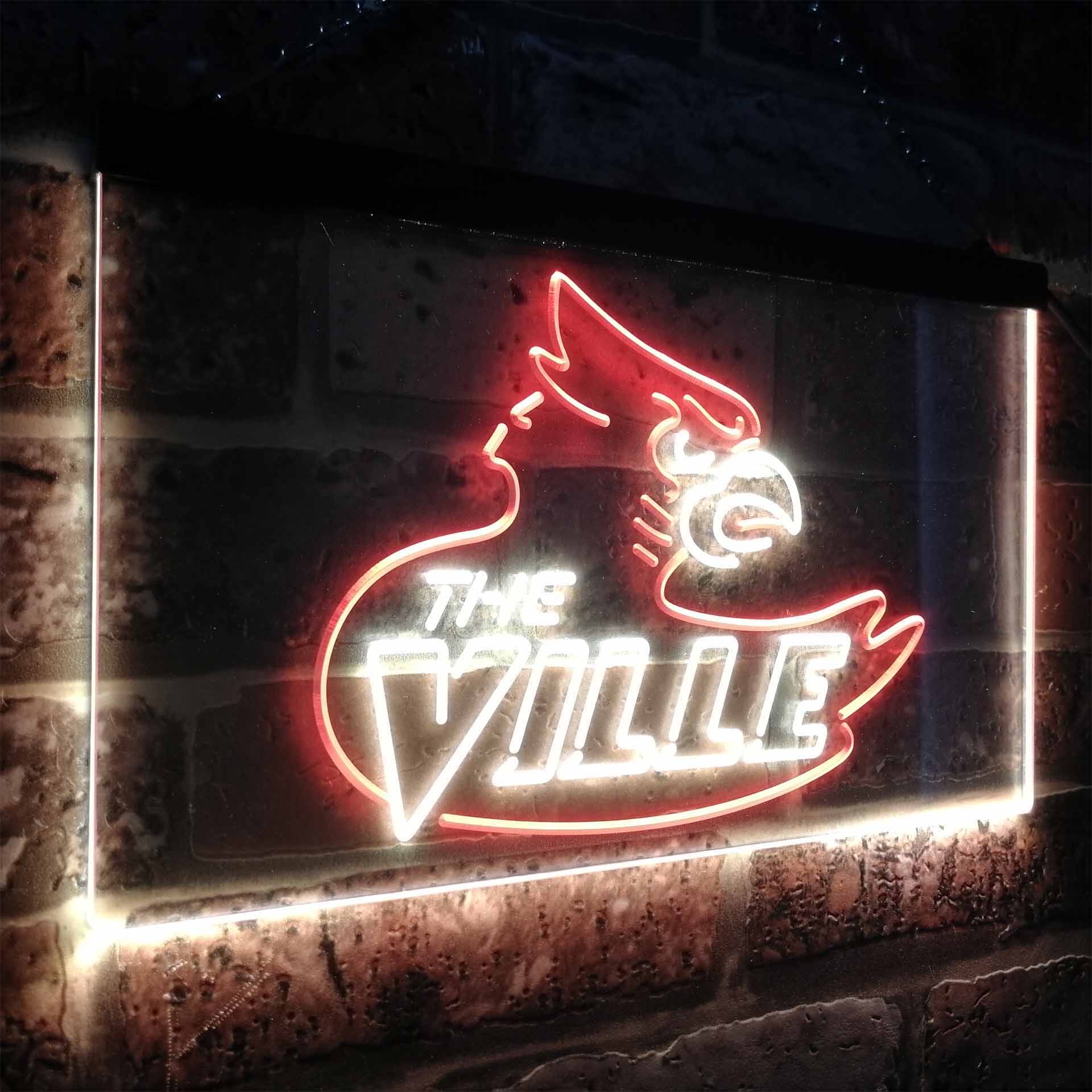 Louisville Cardinals The Ville Neon-Like LED Sign