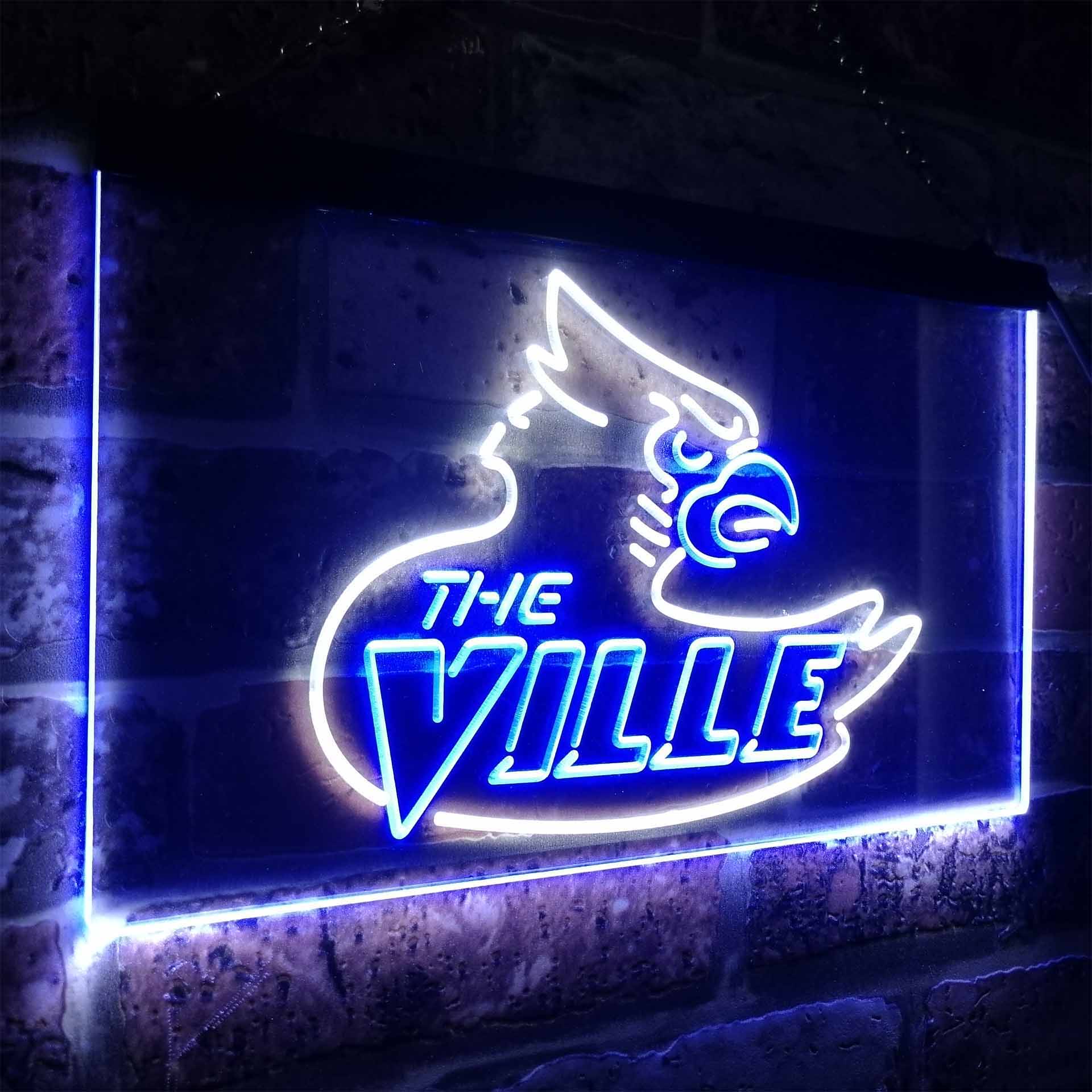 Louisville Cardinals The Ville Neon-Like LED Sign - ProLedSign