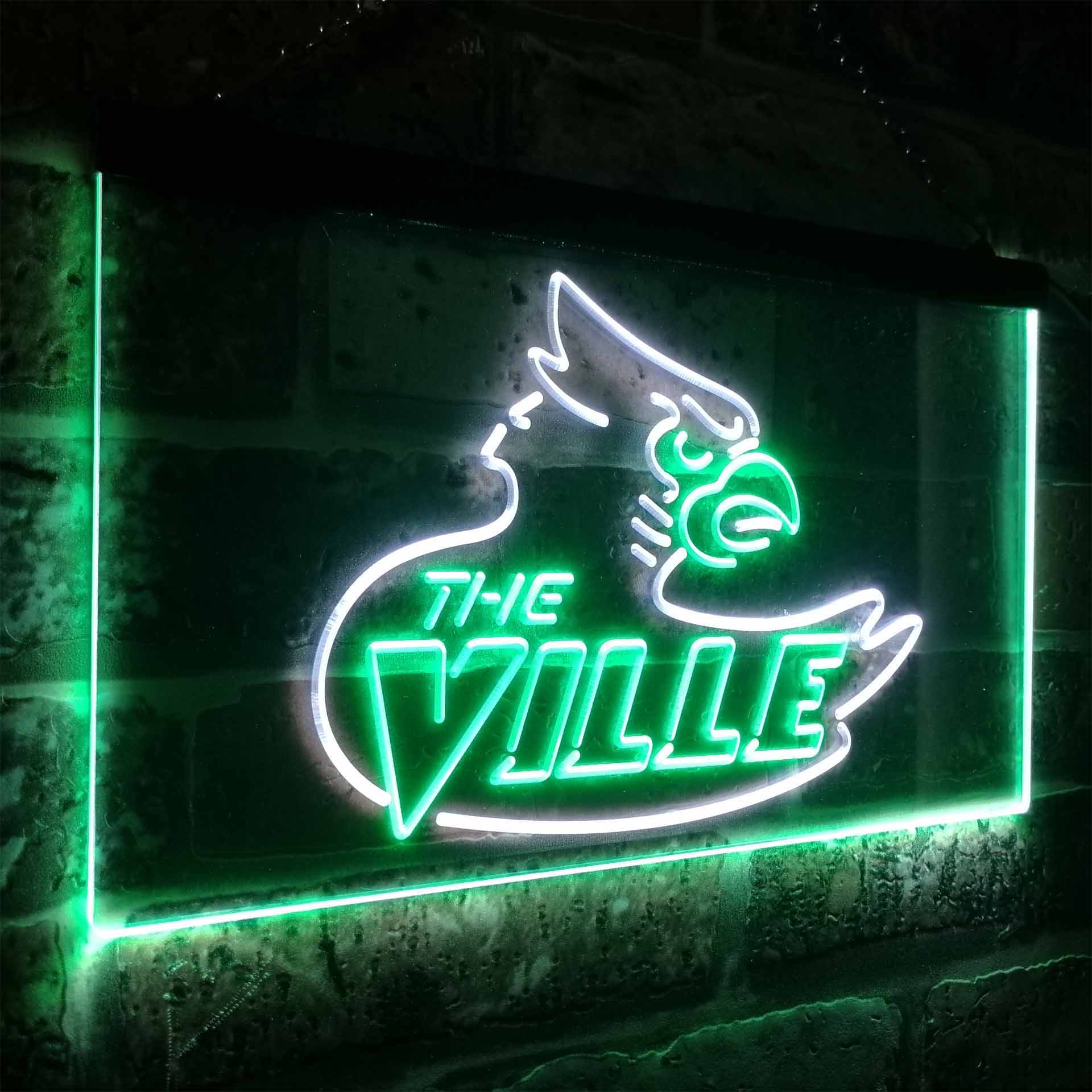 Louisville Cardinals The Ville Neon-like LED Sign