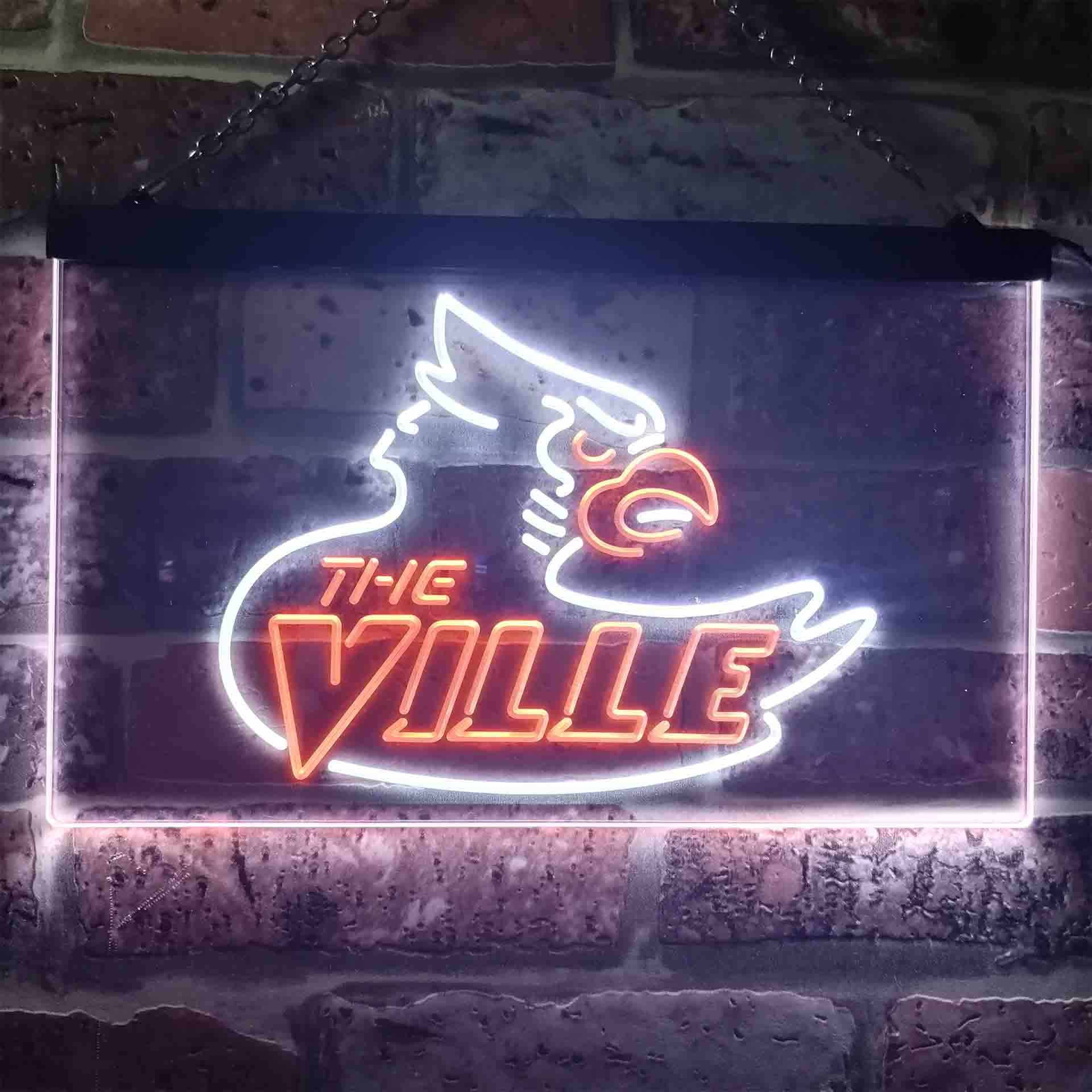 Louisville Cardinals: Original Round Rotating Lighted Wall Sign
