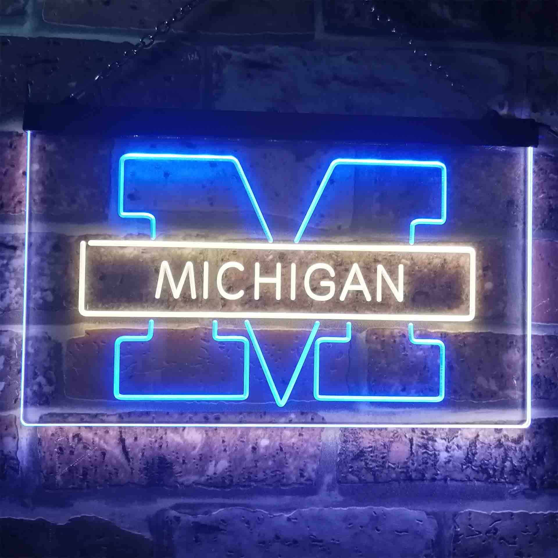 Michigan Wolverines Neon-Like LED Sign - ProLedSign