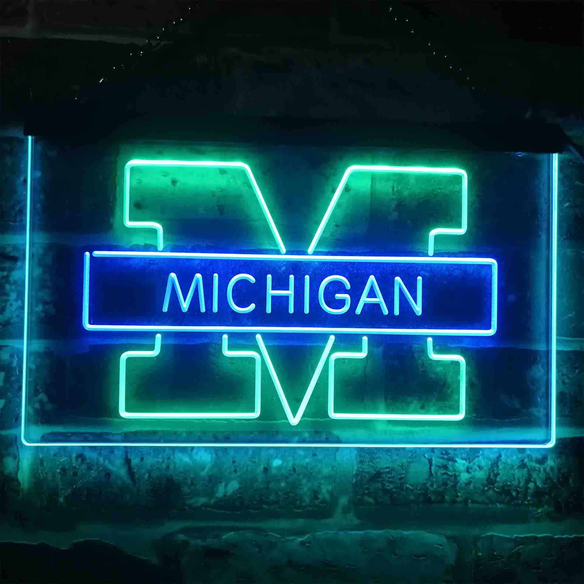 Michigan Wolverines Neon-Like LED Sign - ProLedSign