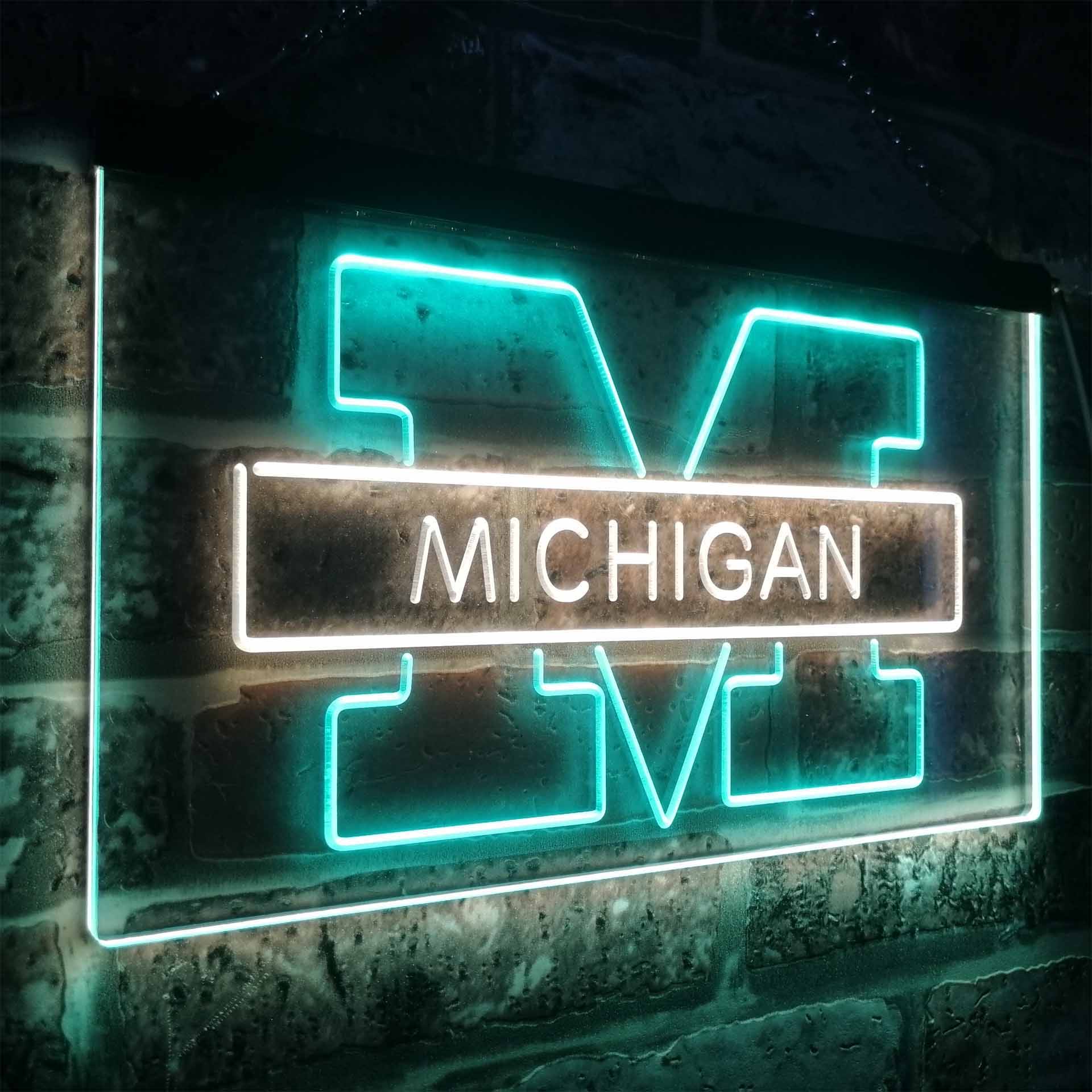 Michigan Wolverines Neon-Like LED Sign - ProLedSign