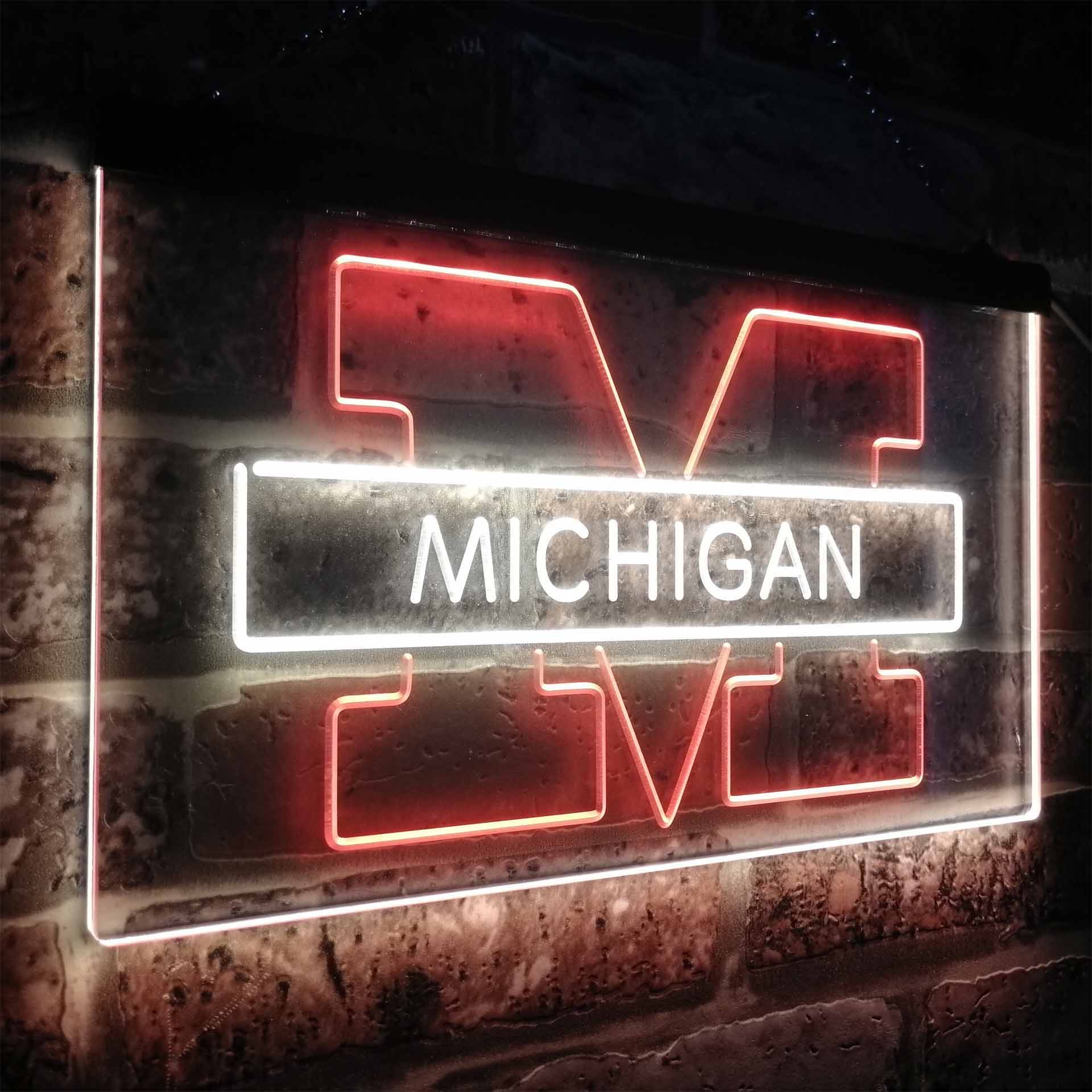 Michigan Wolverines Neon-Like LED Sign - ProLedSign