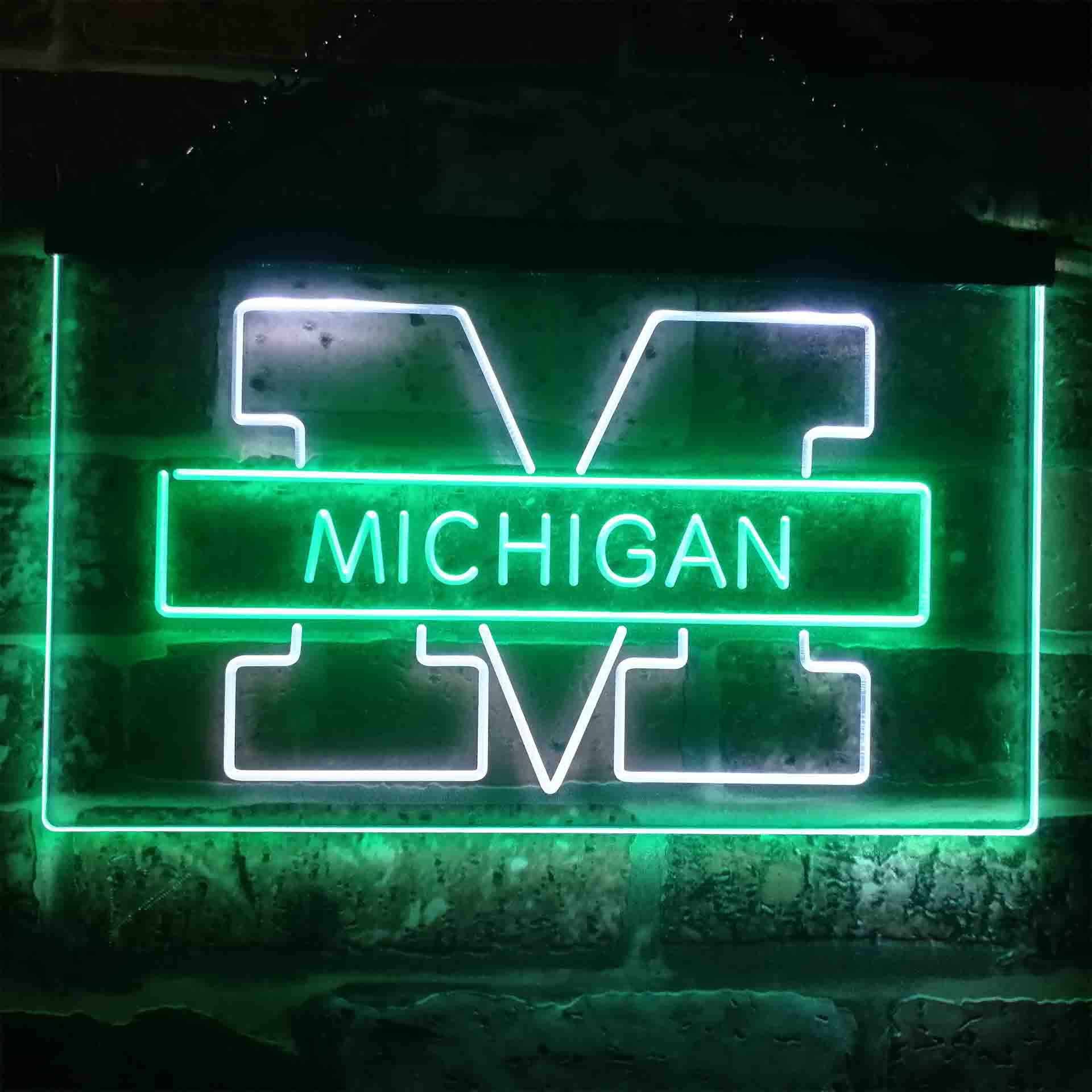 Michigan Wolverines Neon-Like LED Sign - ProLedSign