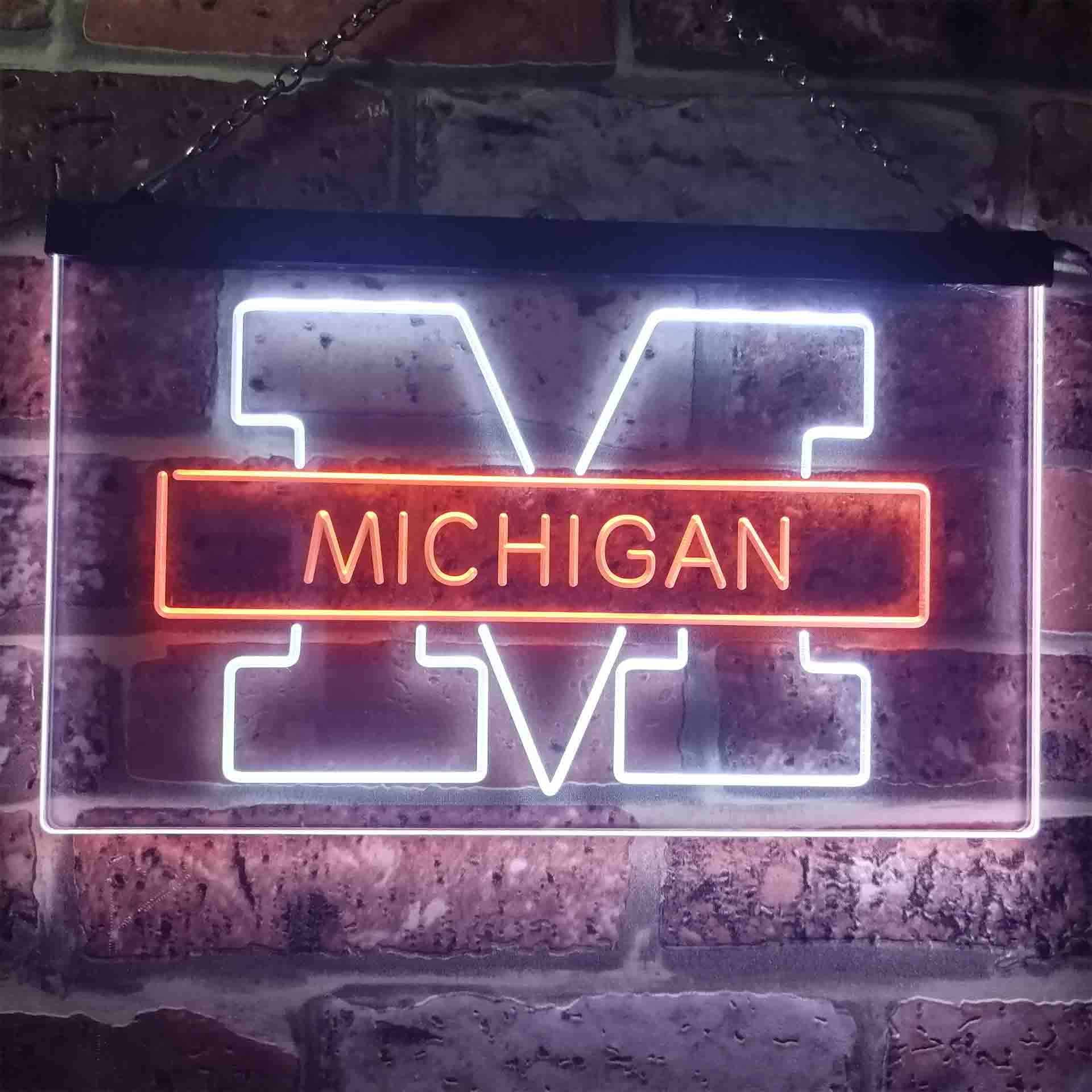 Michigan Wolverines Neon-Like LED Sign - ProLedSign