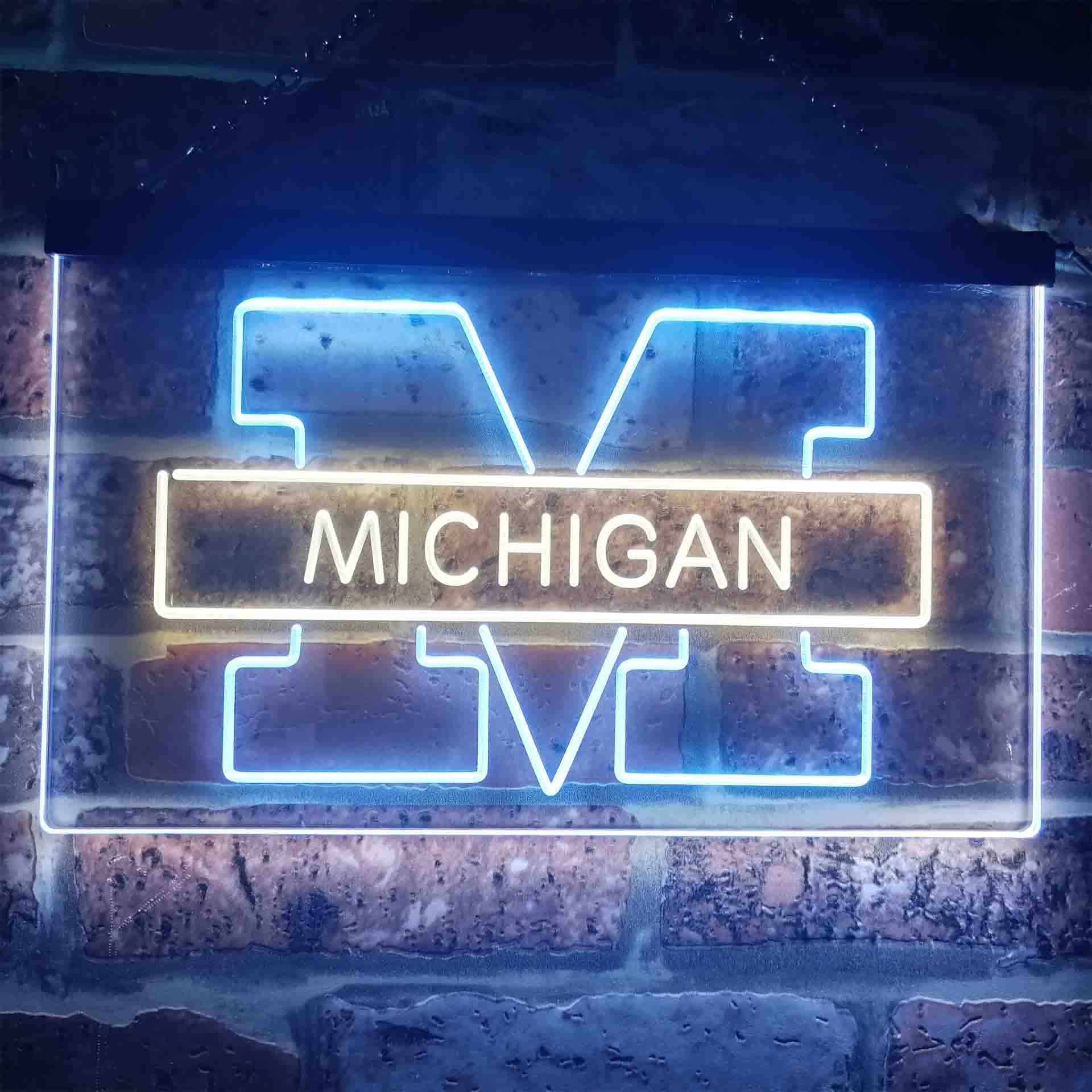 Michigan Wolverines Neon-Like LED Sign - ProLedSign