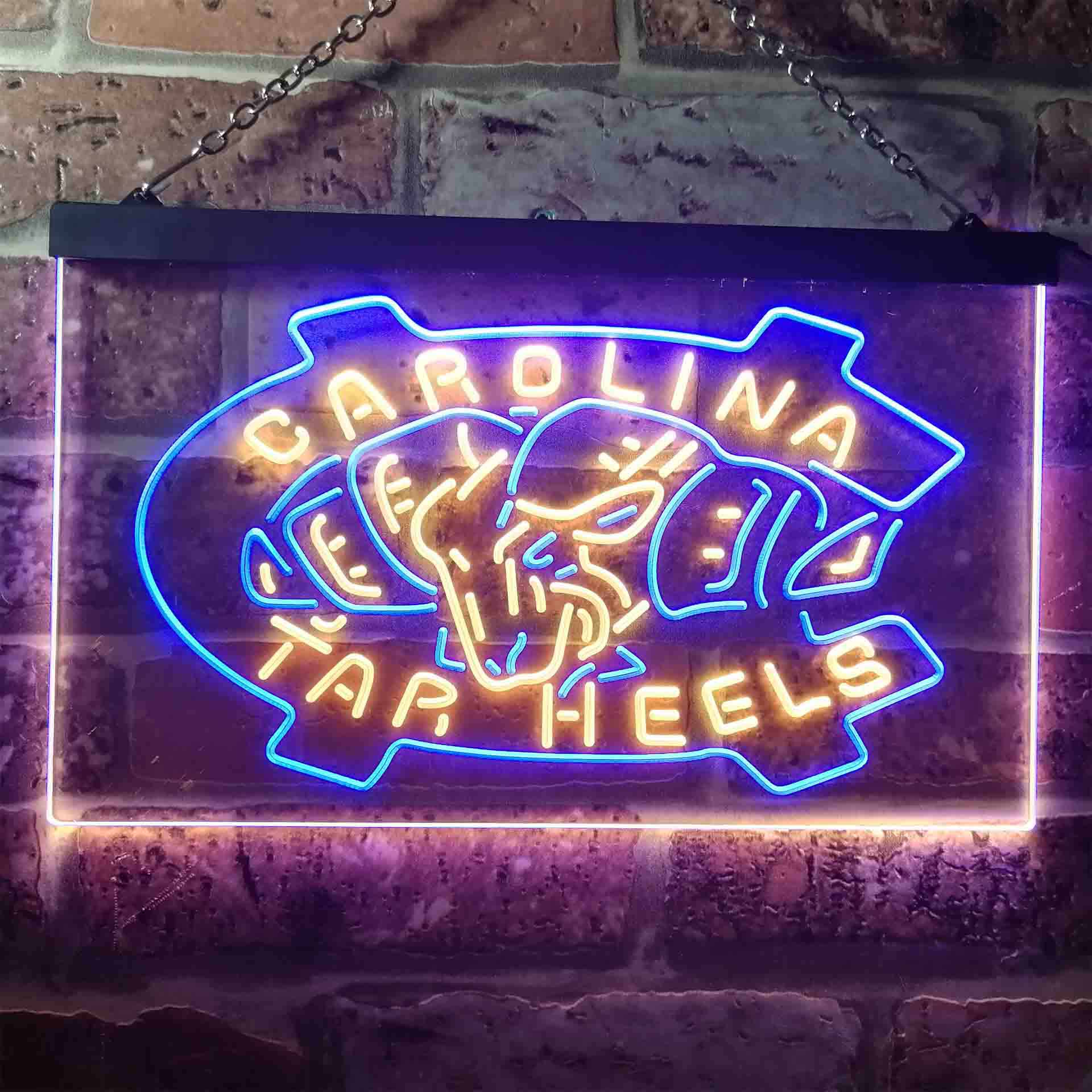 North Carolina Sport Team Basketball Neon-Like LED Sign