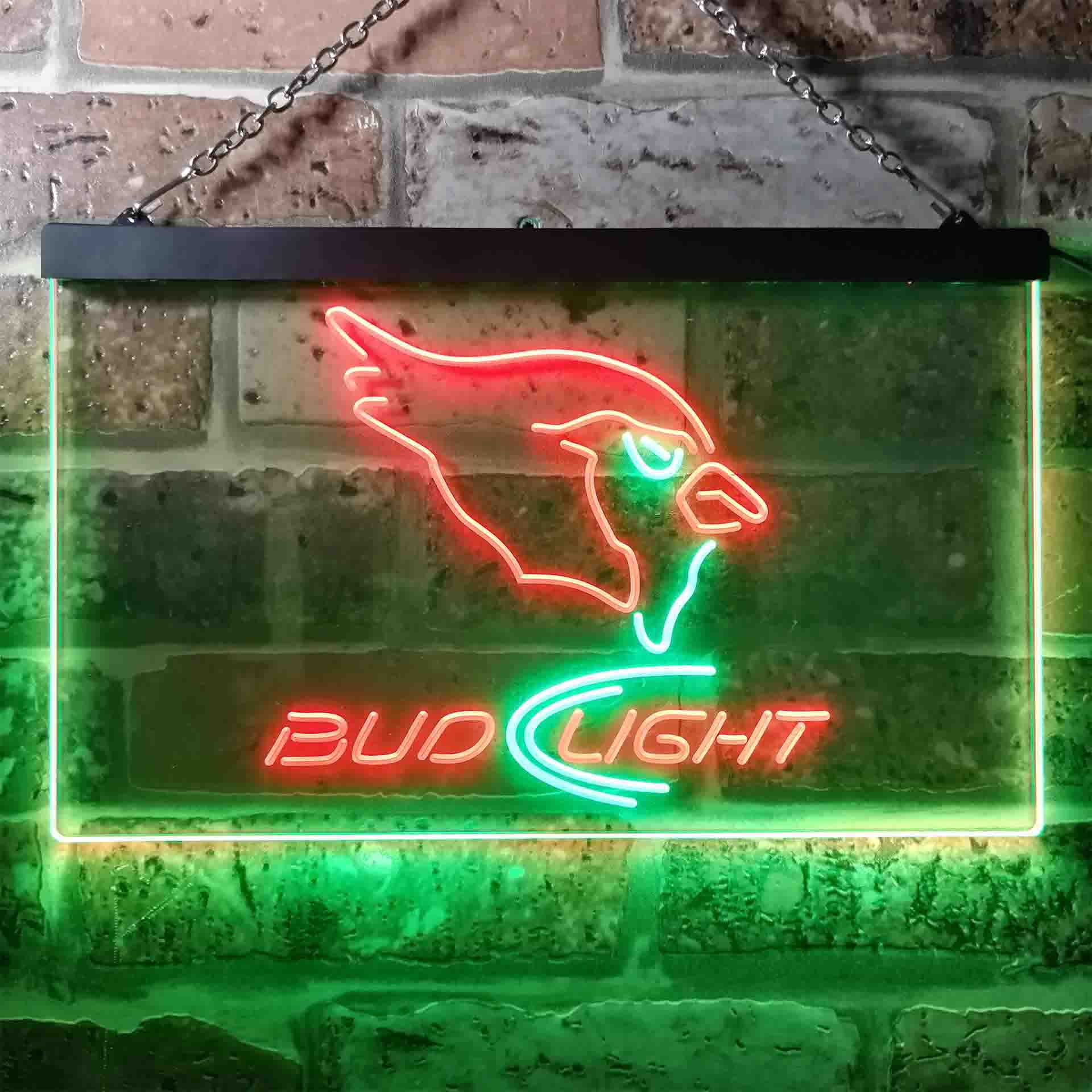Arizona Cardinals Bud Light Neon-Like LED Sign
