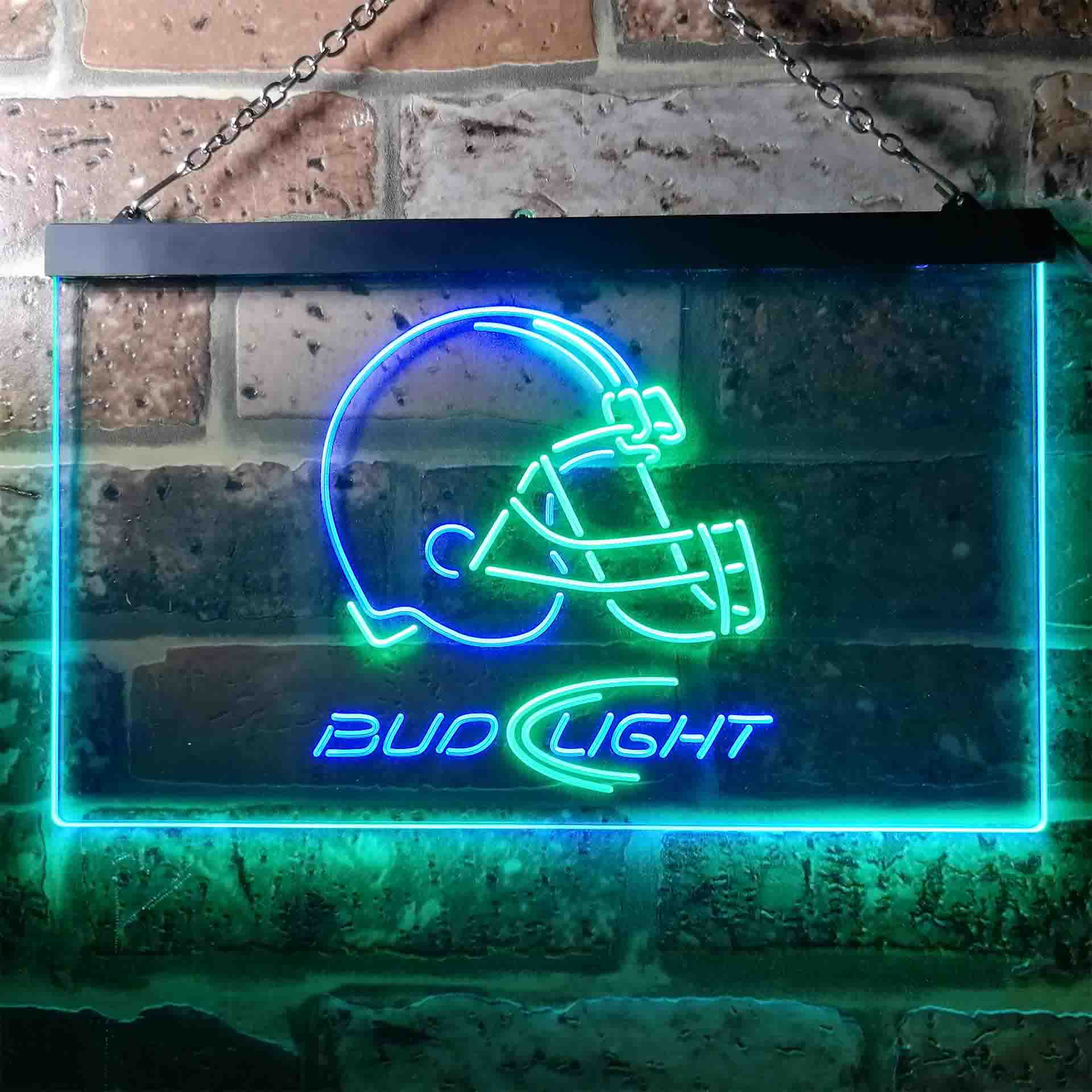 Cleveland Browns Bud Light Neon-Like LED Sign