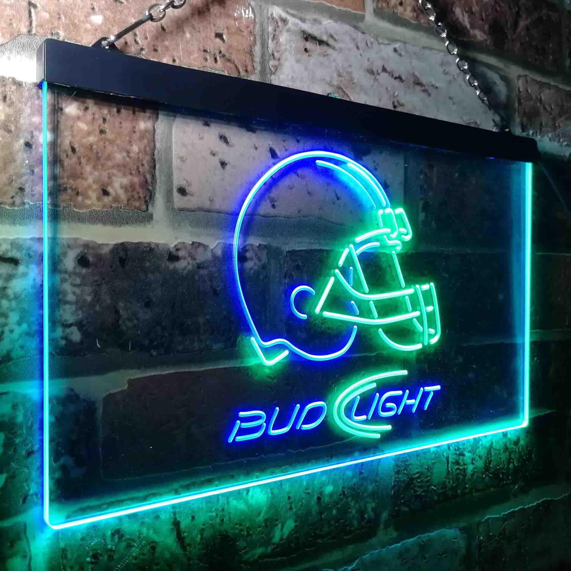 Cleveland Browns Bud Light Neon-Like LED Sign
