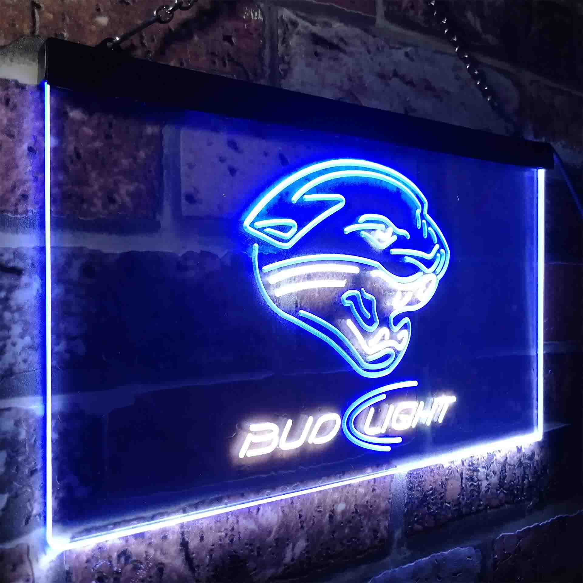 Jacksonville Jaguars Bud Light Neon-Like LED Sign