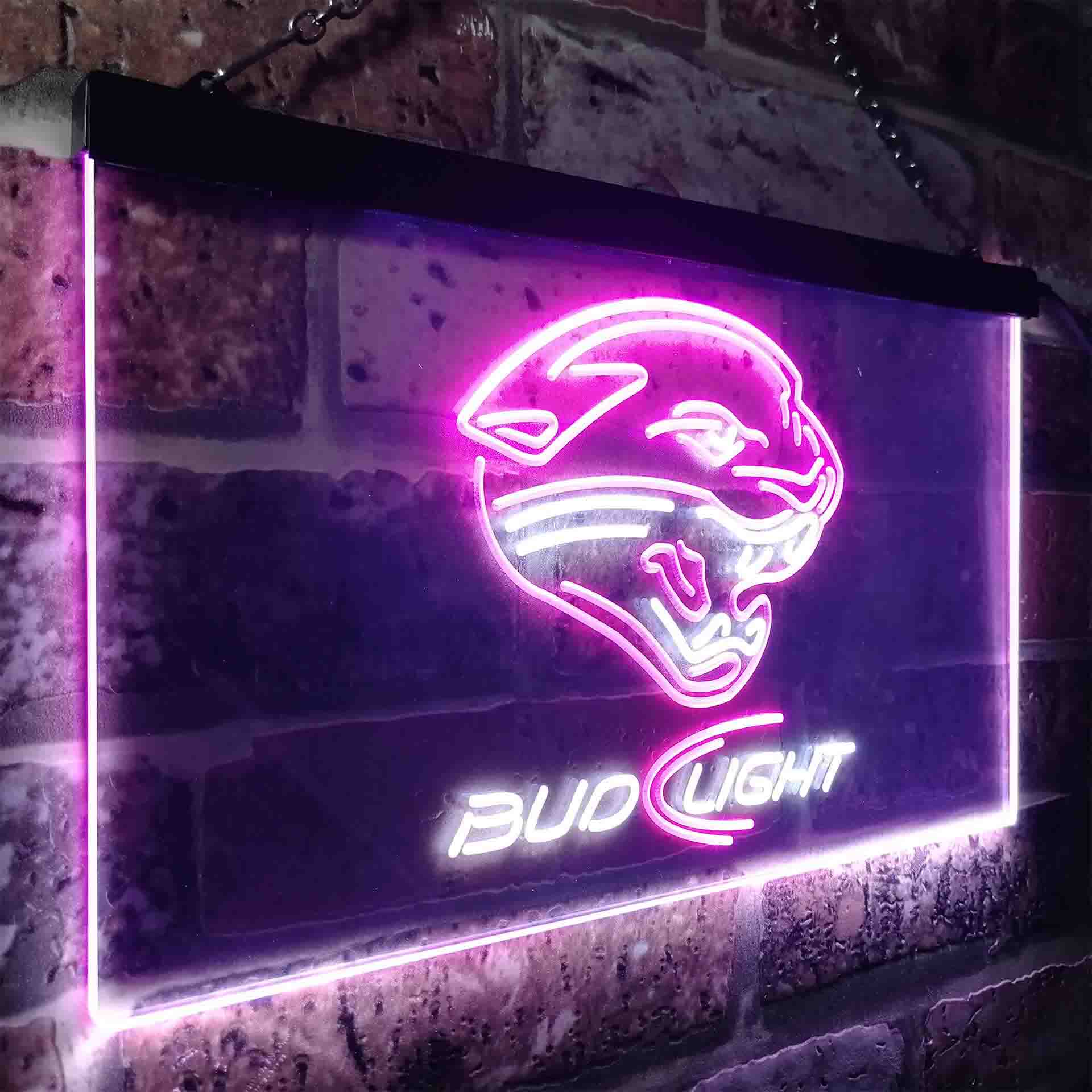 Jacksonville Jaguars Bud Light Neon-Like LED Sign