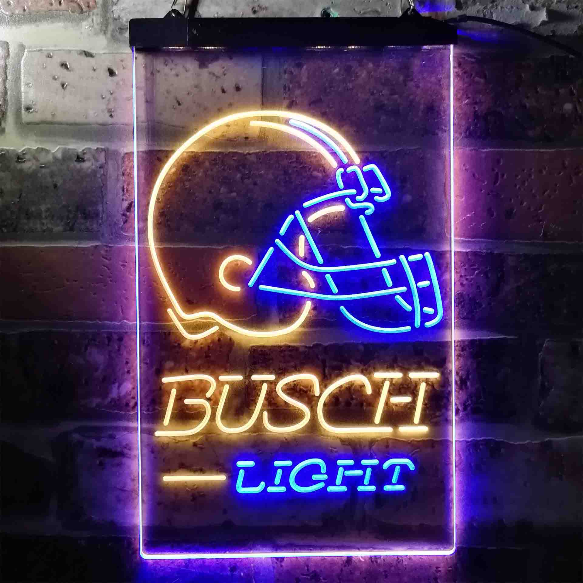 Busch Light Cleveland Browns Neon-Like LED Sign