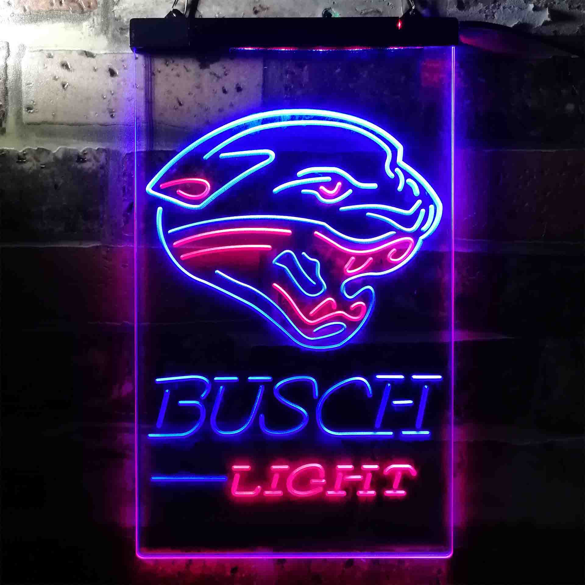 Busch Light Jacksonville Jaguars Neon-Like LED Sign