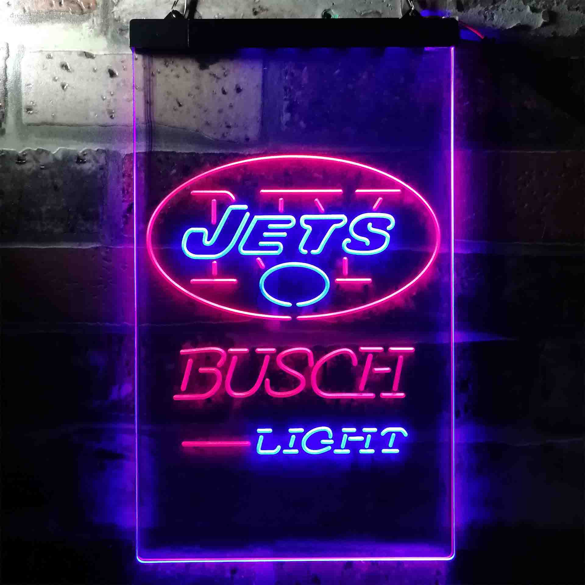 Busch Light New York Jet Neon-Like LED Sign