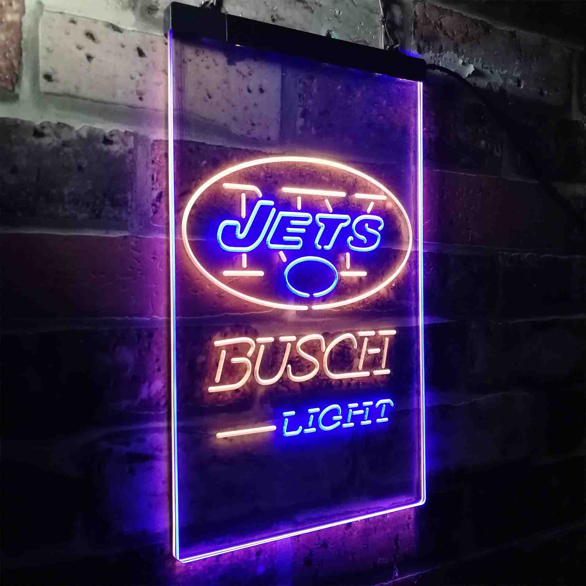 Busch Light New York Jet Neon-Like LED Sign