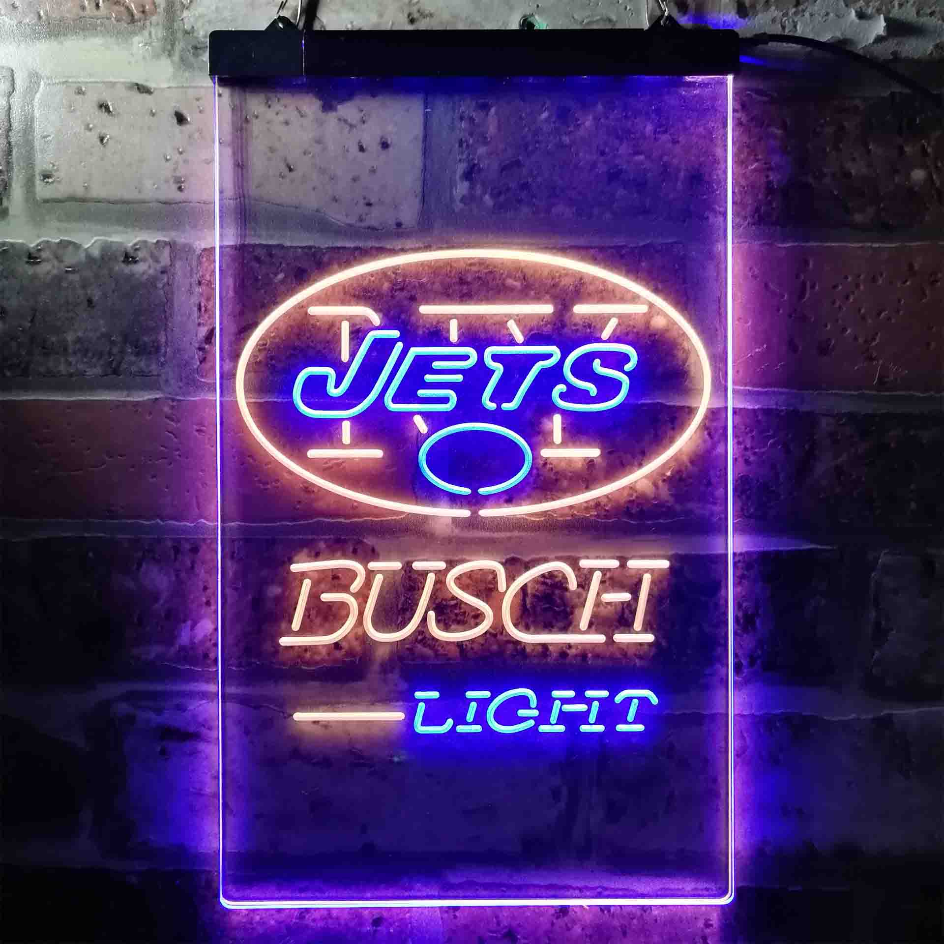 Busch Light New York Jet Neon-Like LED Sign