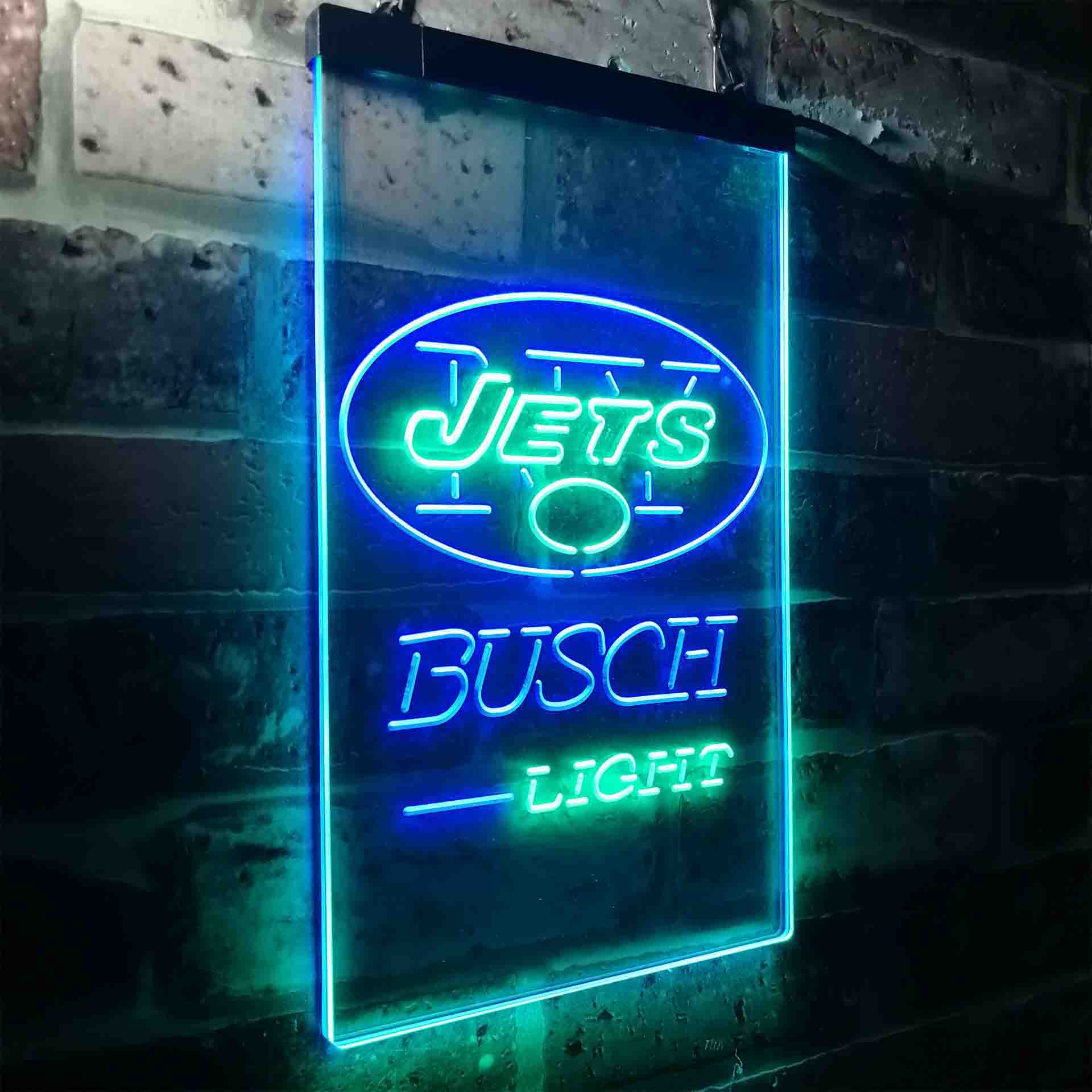 Busch Light New York Jet Neon-Like LED Sign