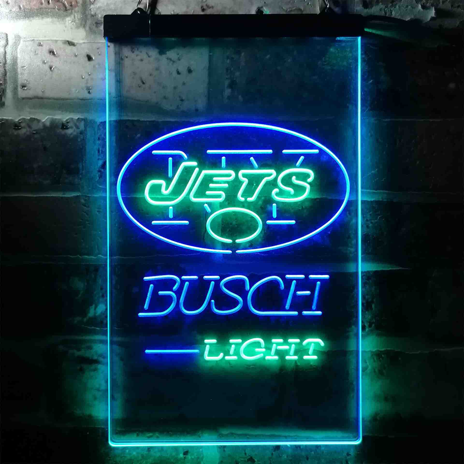 Busch Light New York Jet Neon-Like LED Sign