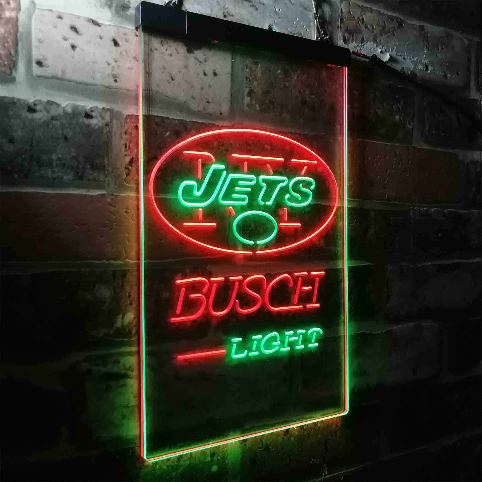 Busch Light New York Jet Neon-Like LED Sign