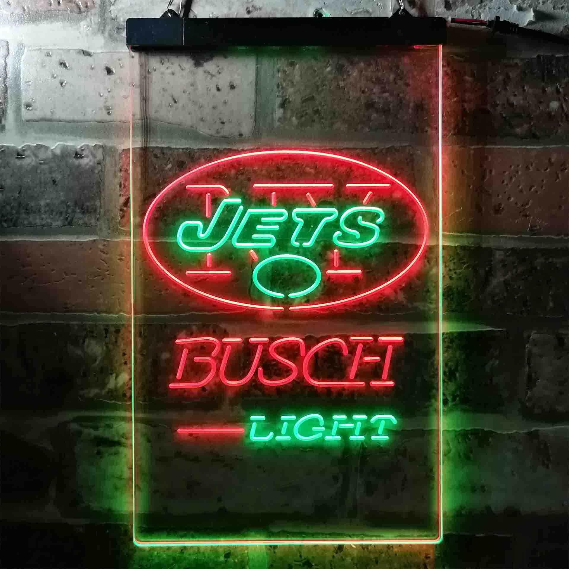 Busch Light New York Jet Neon-Like LED Sign