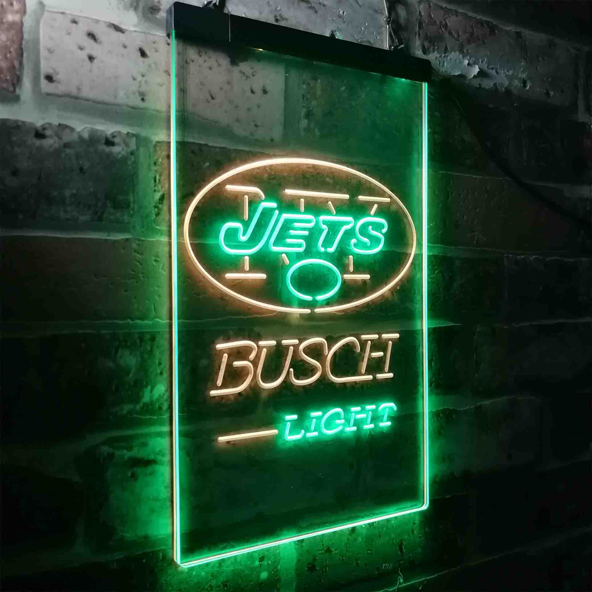 Busch Light New York Jet Neon-Like LED Sign