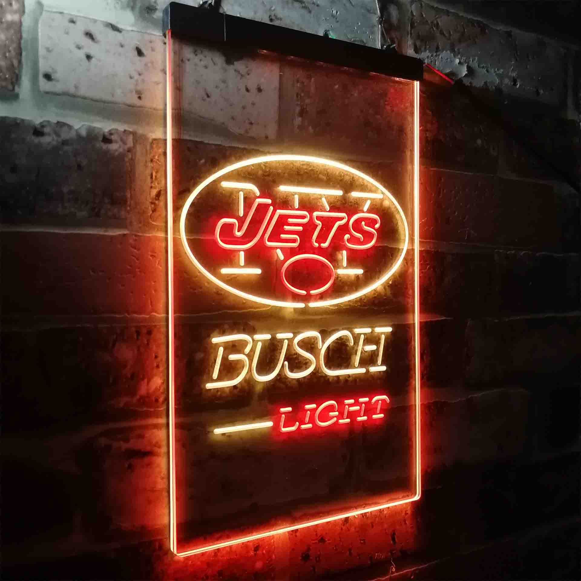 Busch Light New York Jet Neon-Like LED Sign