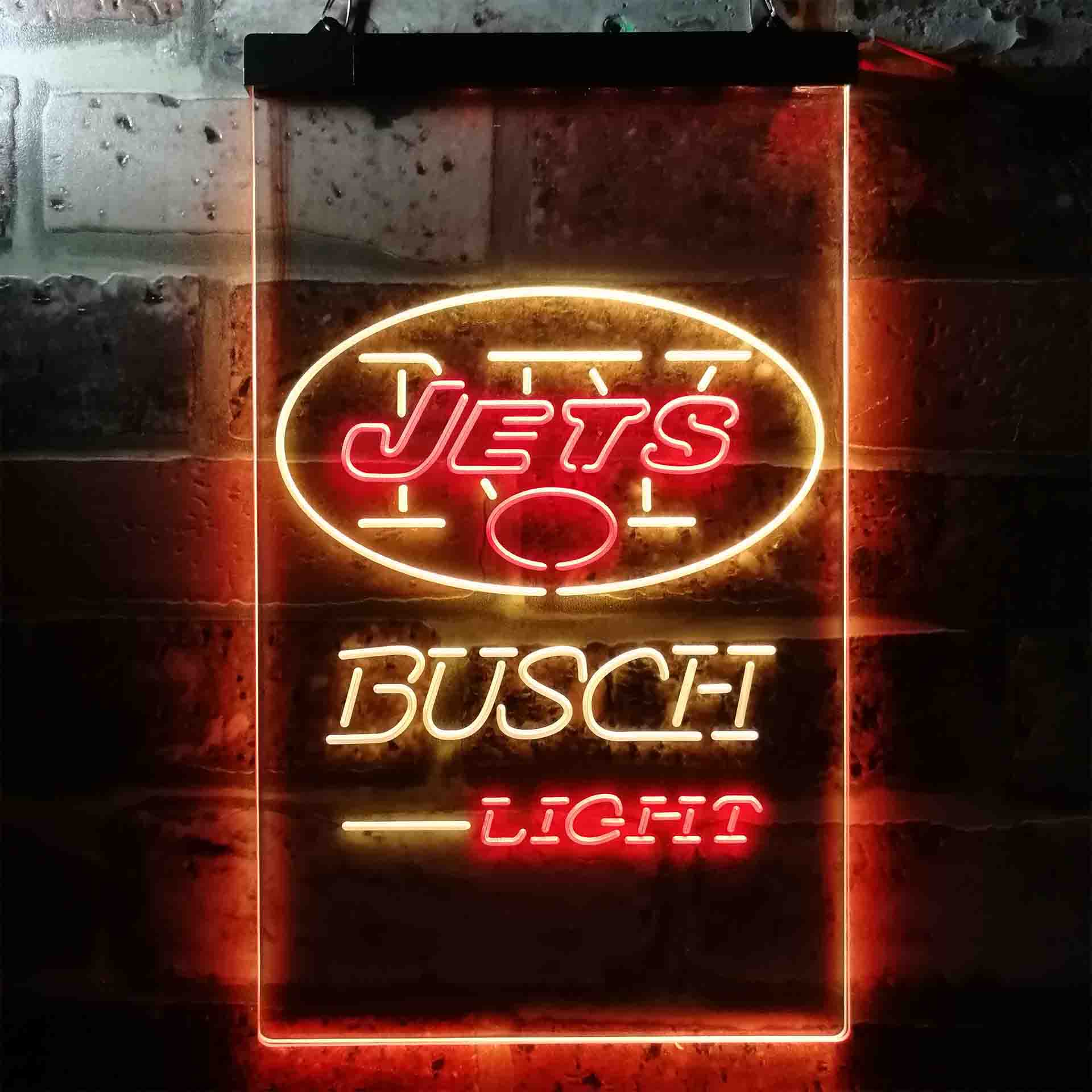 Busch Light New York Jet Neon-Like LED Sign