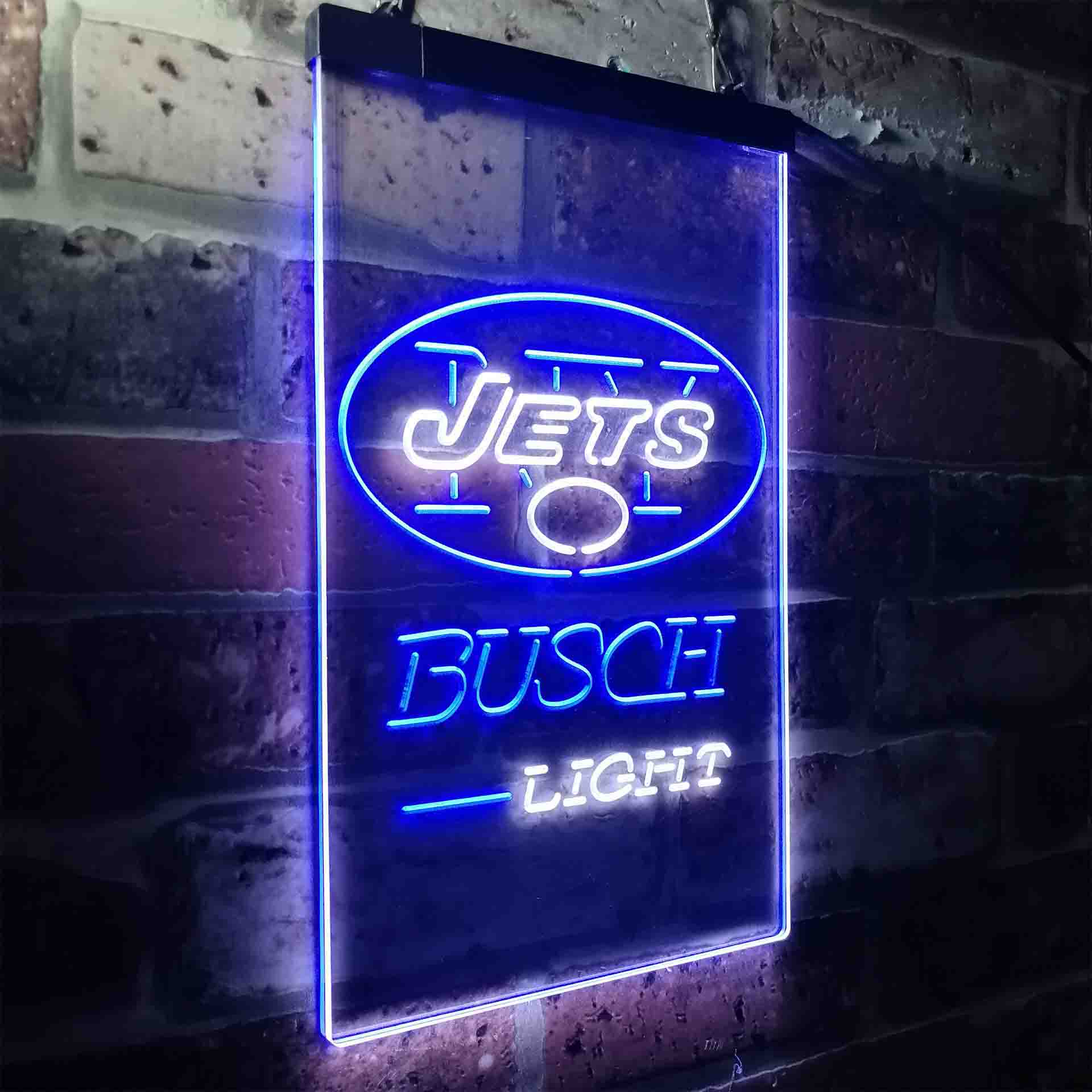 Busch Light New York Jet Neon-Like LED Sign