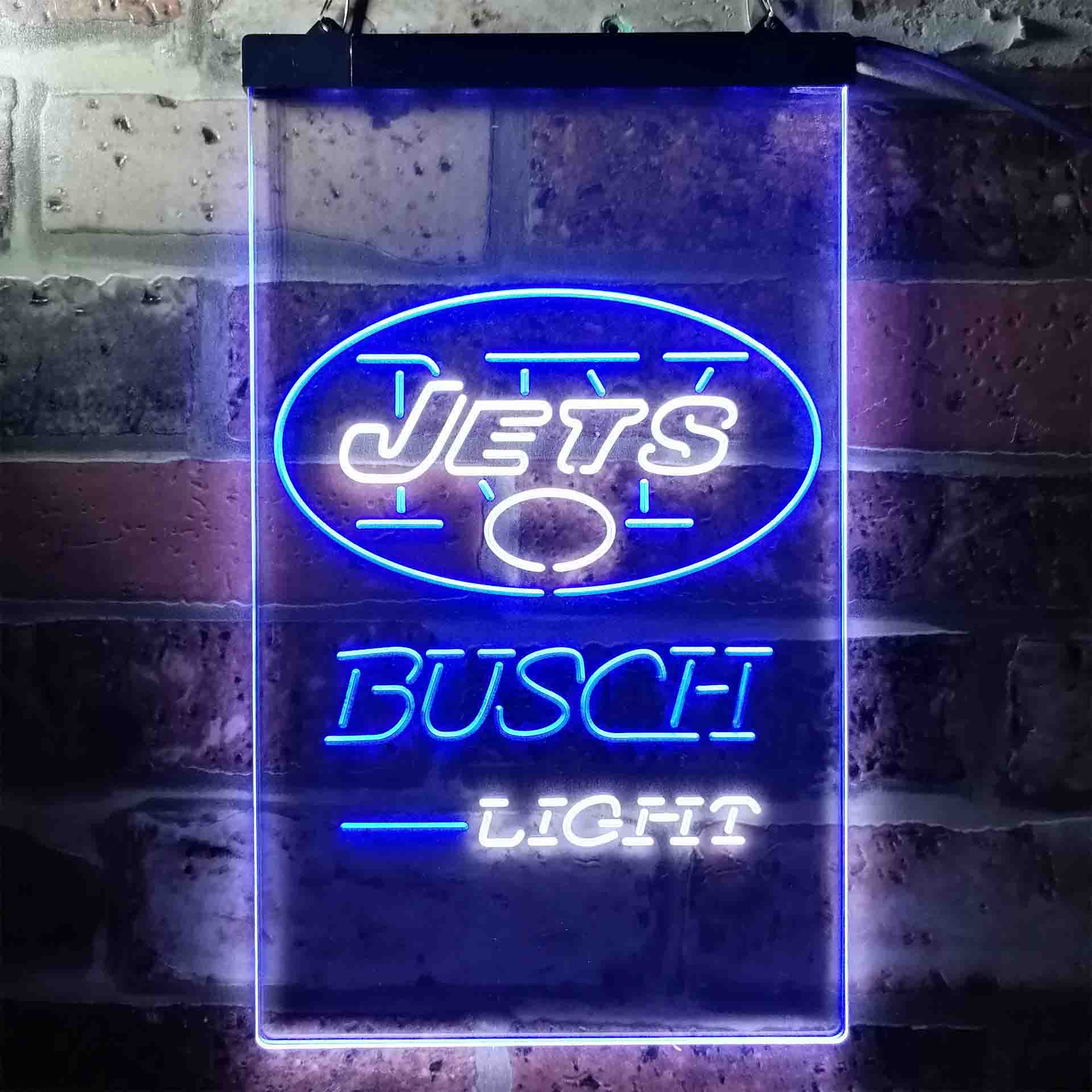 Busch Light New York Jet Neon-Like LED Sign