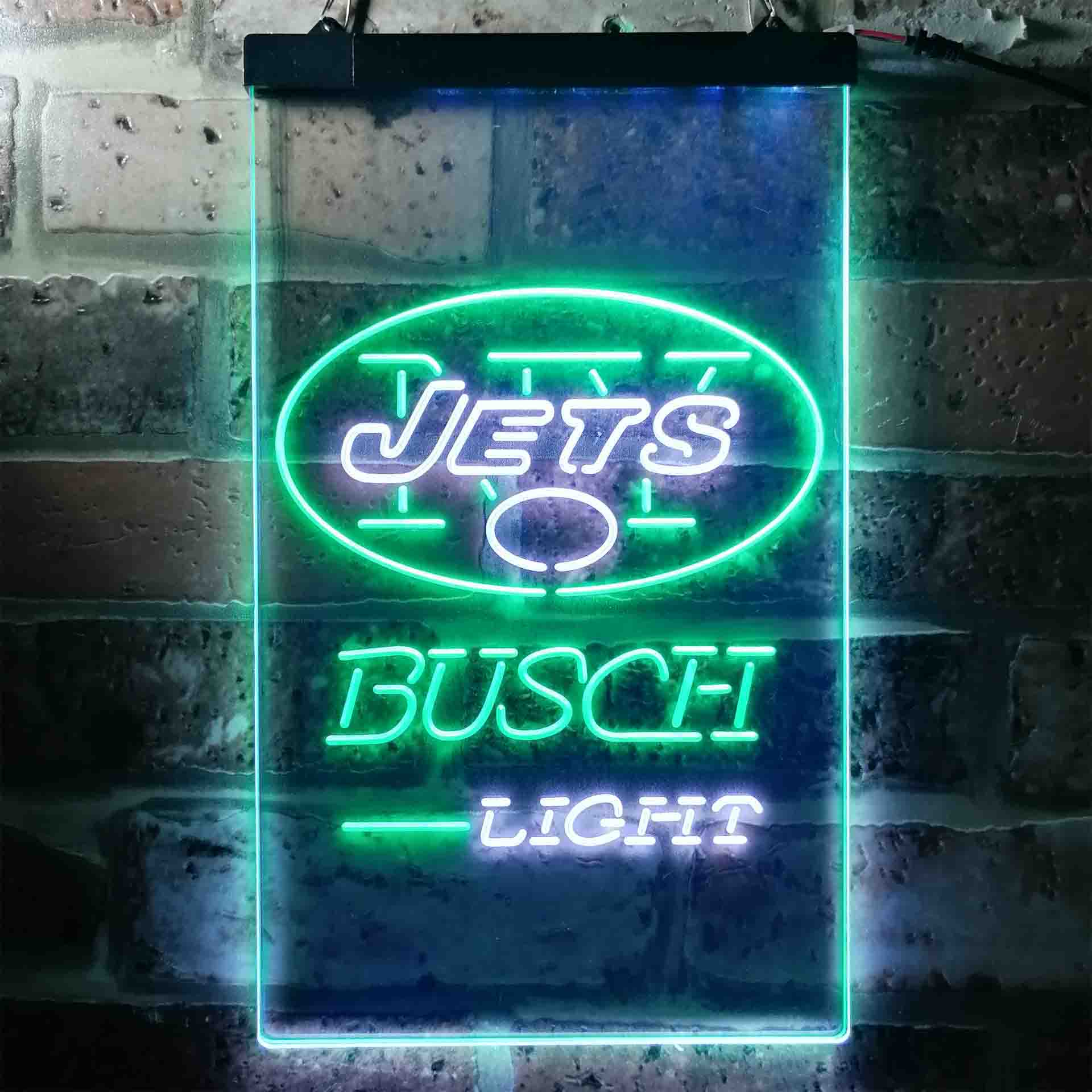 Busch Light New York Jet Neon-Like LED Sign