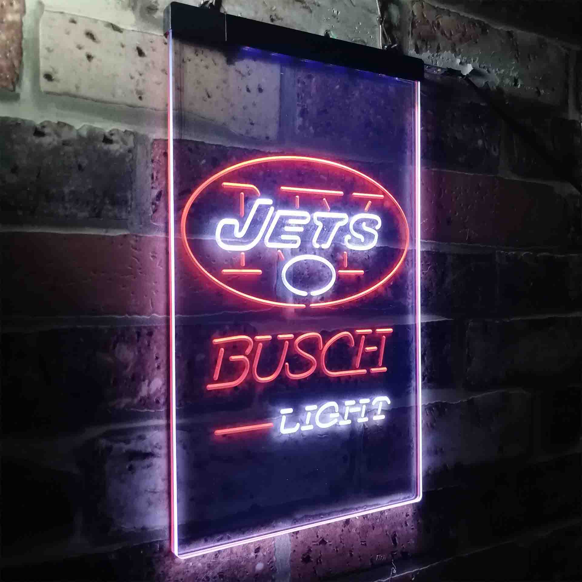 Busch Light New York Jet Neon-Like LED Sign