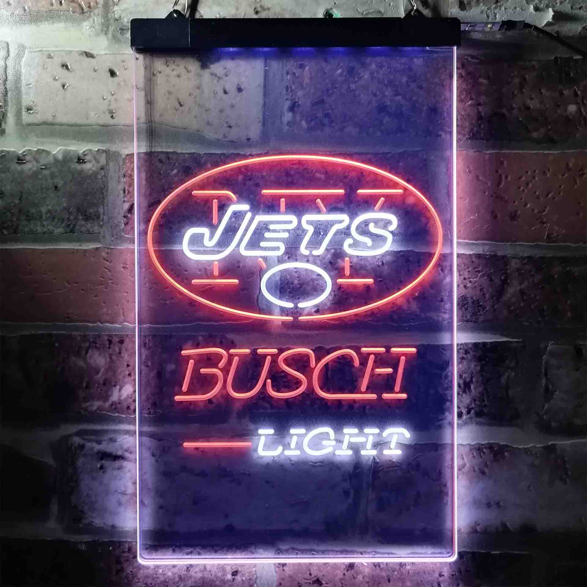 Busch Light New York Jet Neon-Like LED Sign