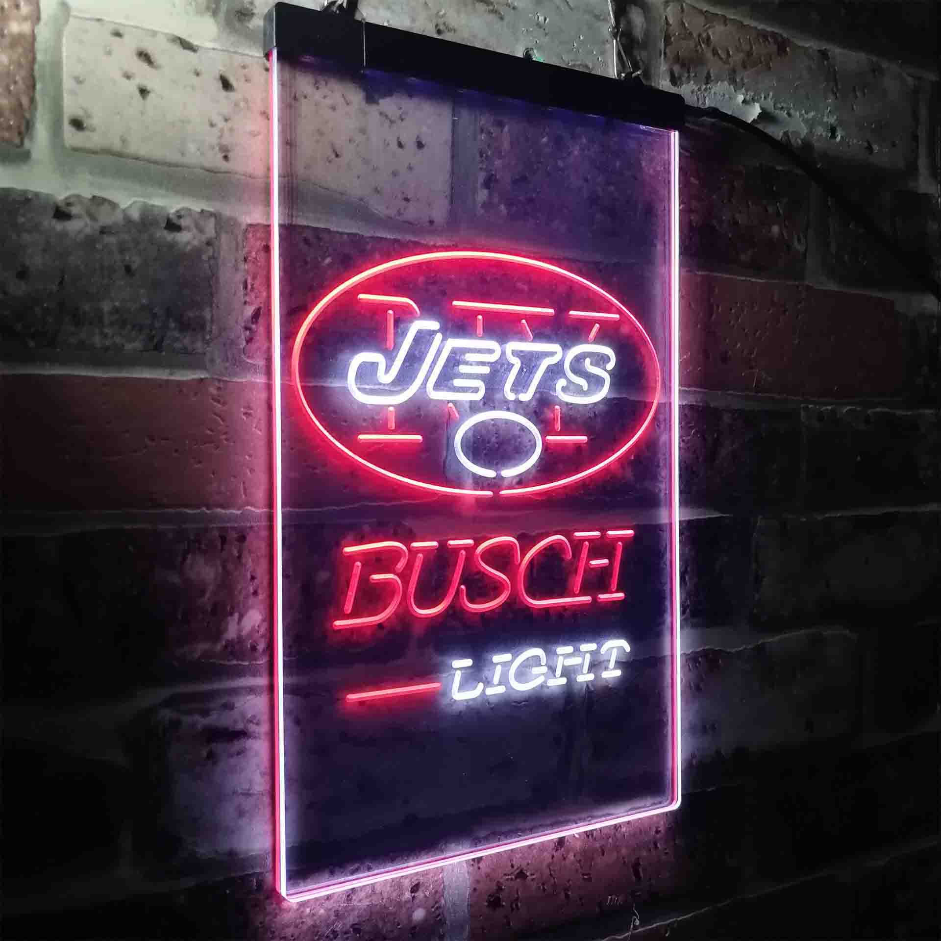 Busch Light New York Jet Neon-Like LED Sign