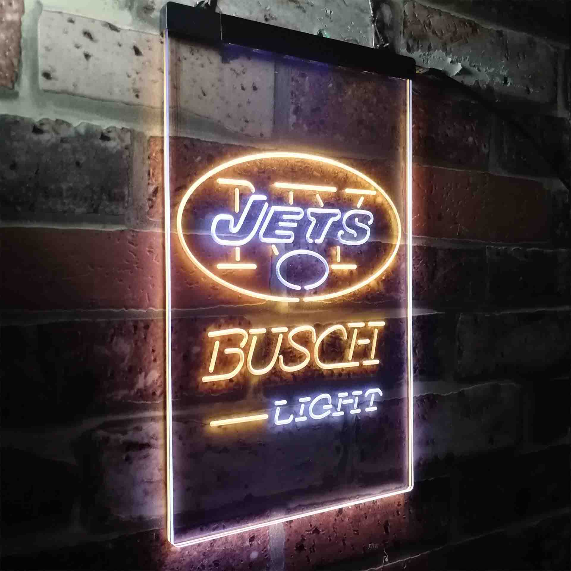 Busch Light New York Jet Neon-Like LED Sign